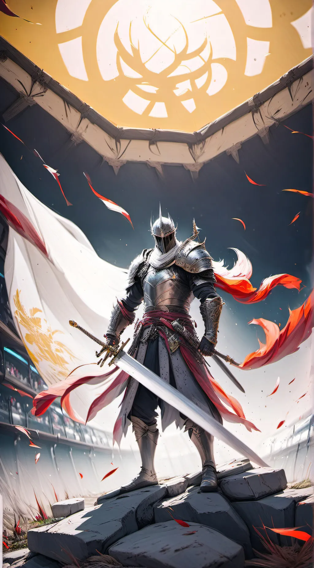 ai character: The last stand. background