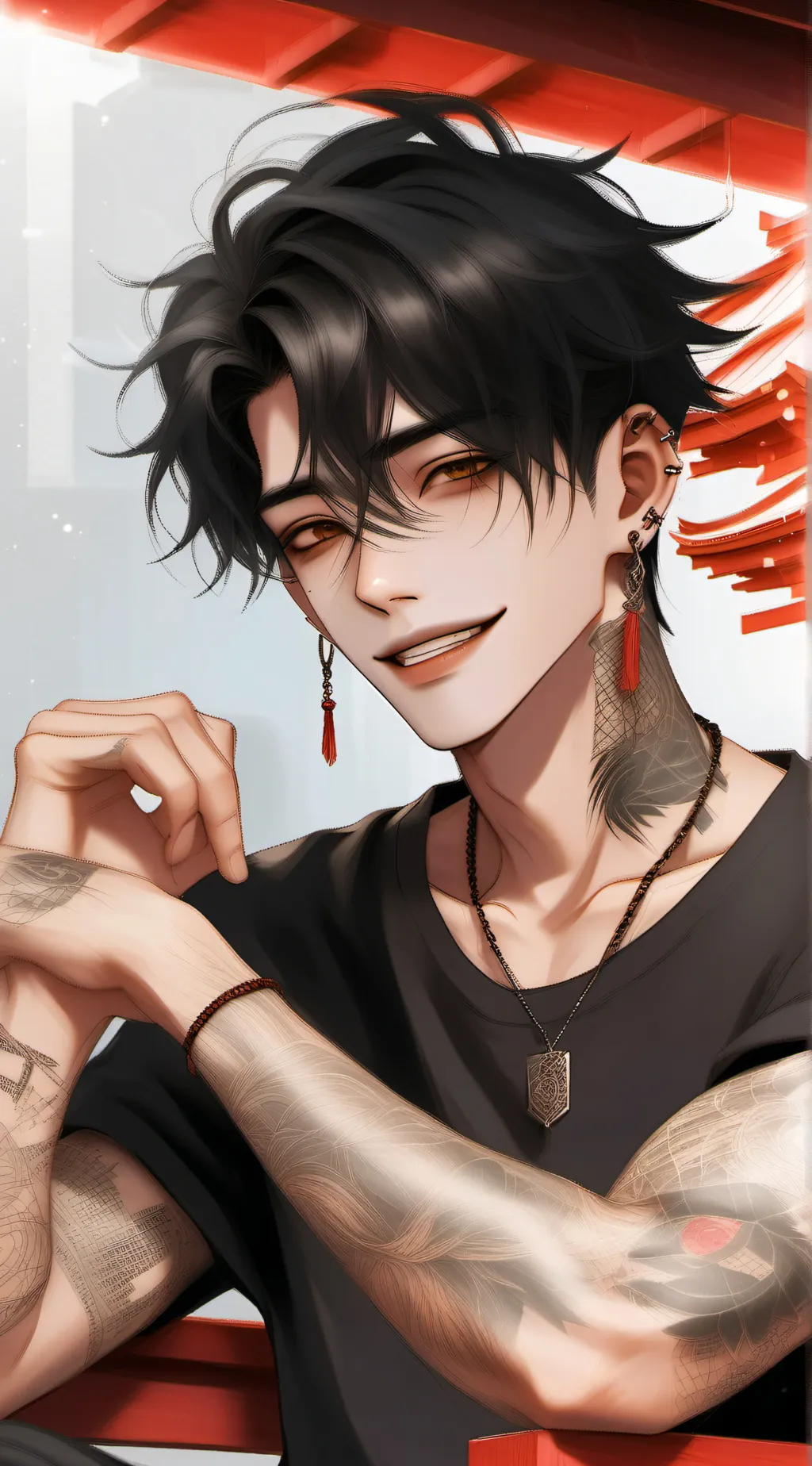 ai character: Michael background