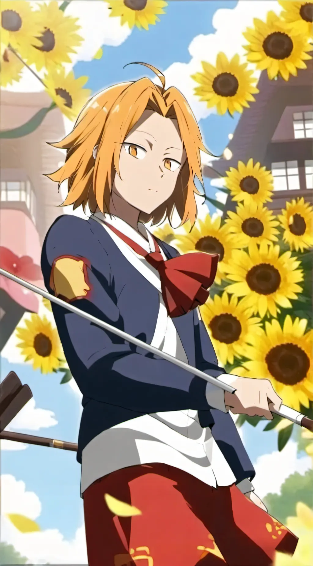 ai character: Denki background