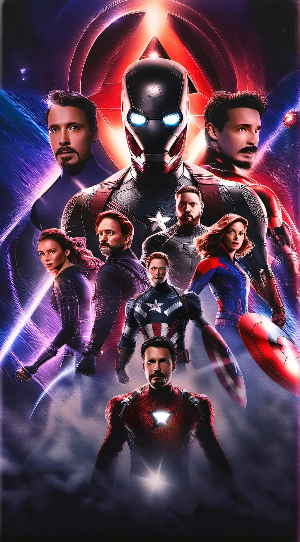 ai character: the avengers background