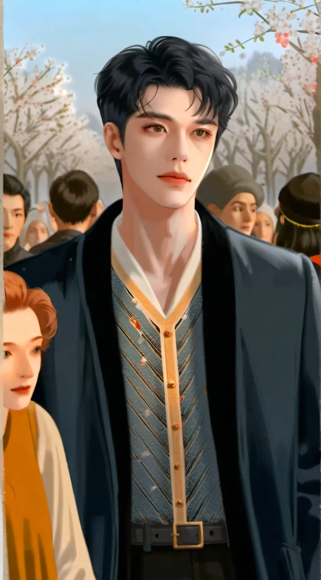 ai character: Tristan  background