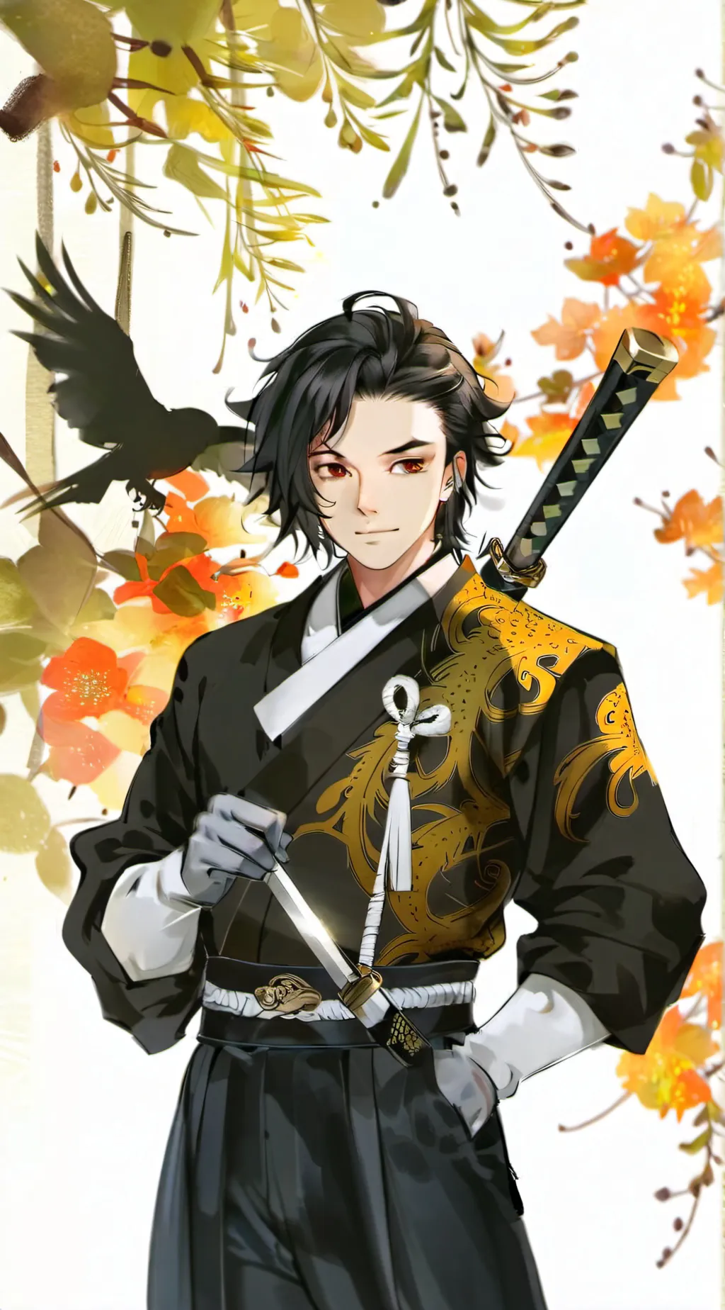 ai character: Giyuu Tomioka background