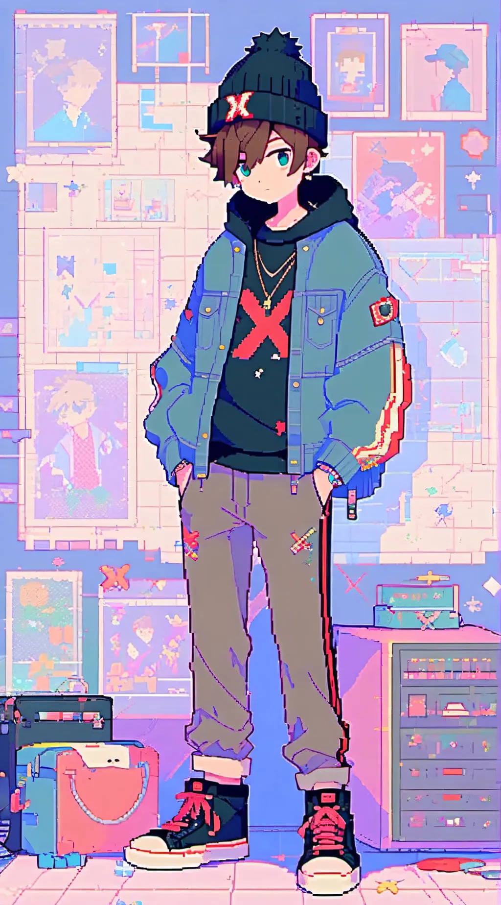 ai character: Andrew background