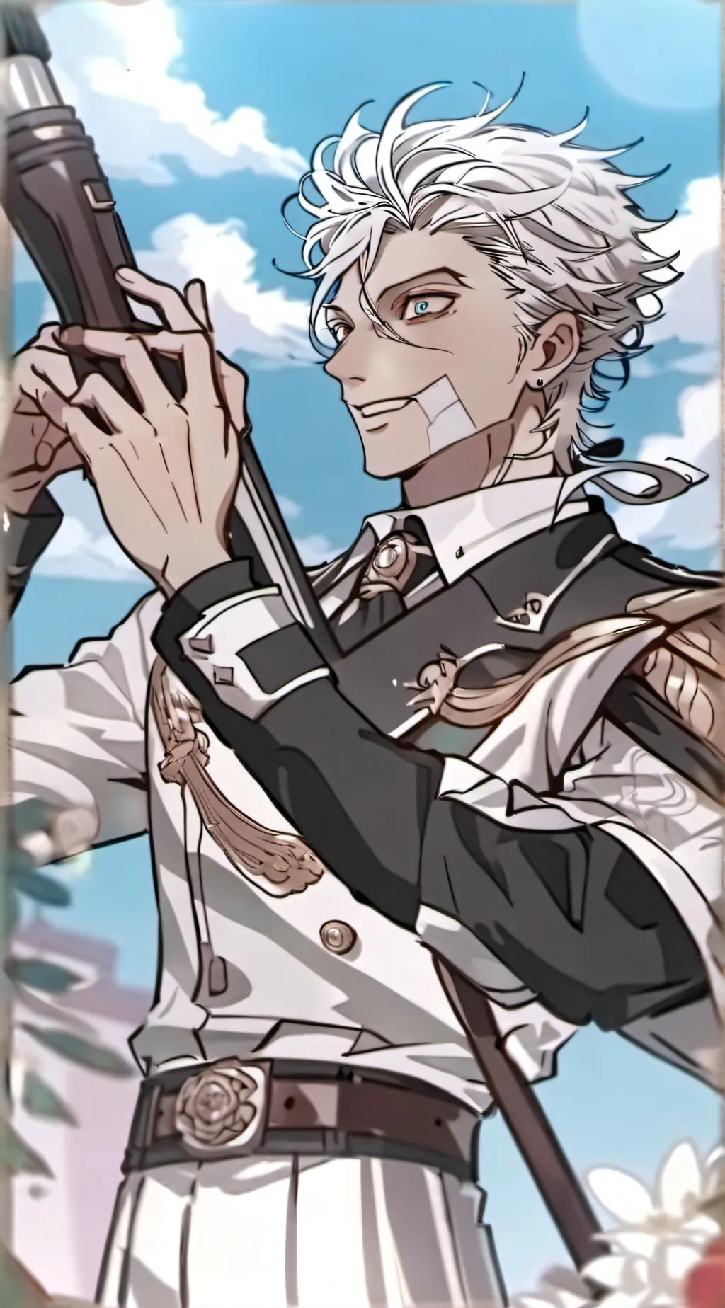ai character: saneni background