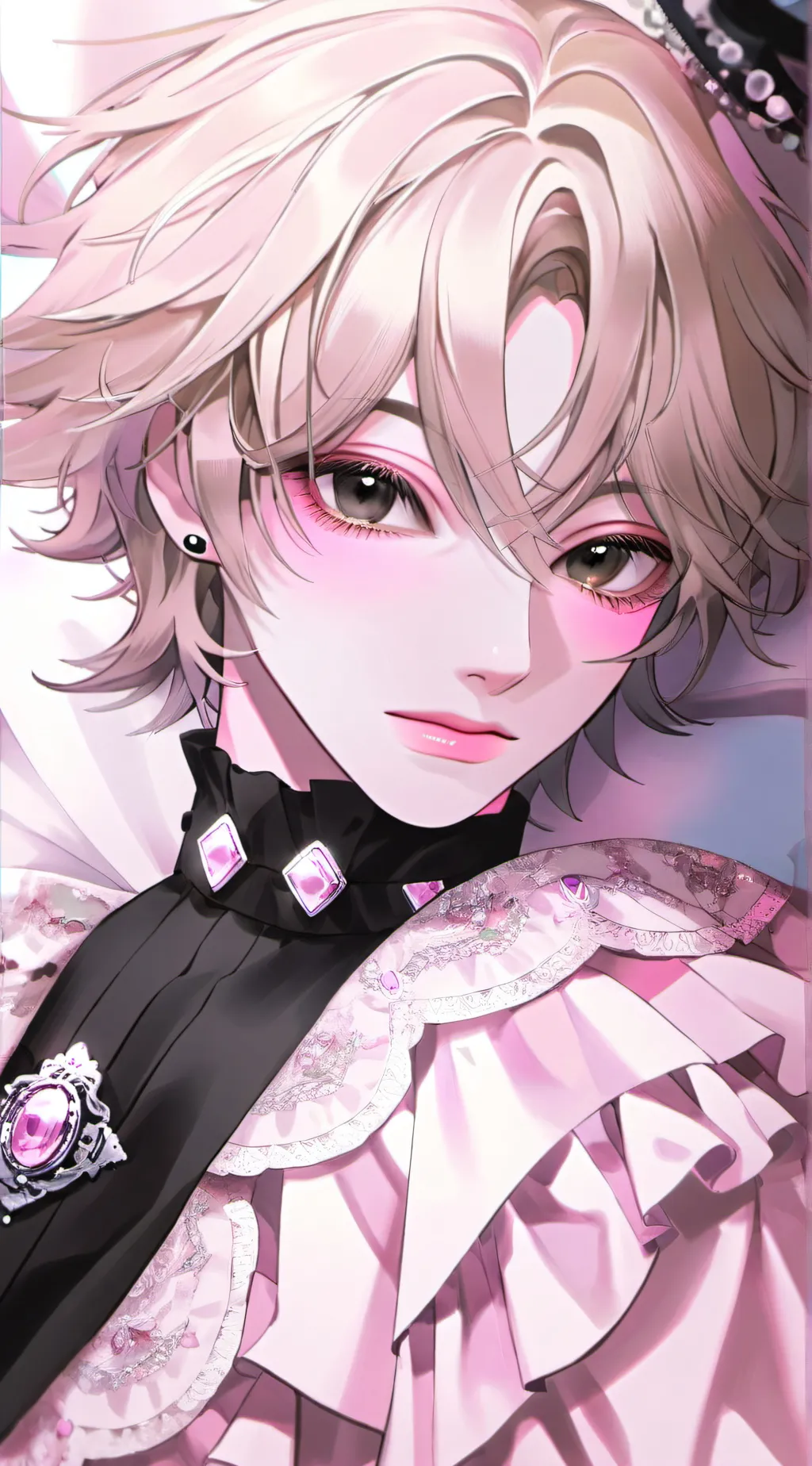 ai character: 𖤐❀𝖃𝖎𝖓?𝕹❀𖤐 background