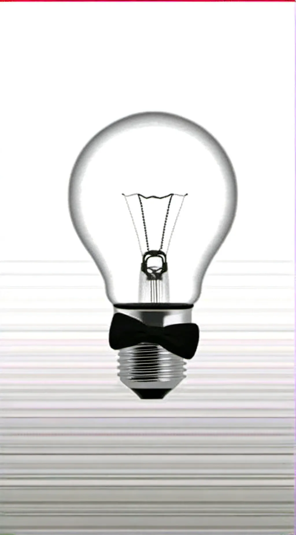 ai character: mr lightbulb  background