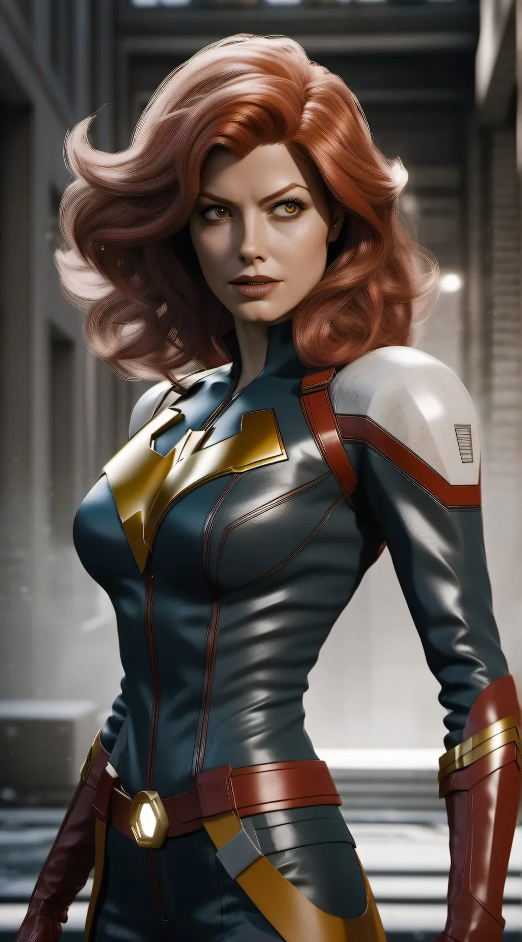 ai character: Medusa background