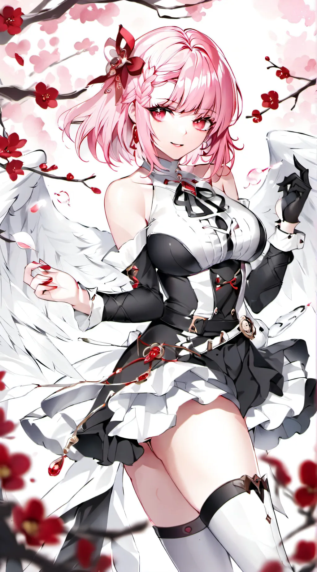 ai character: Luna  background