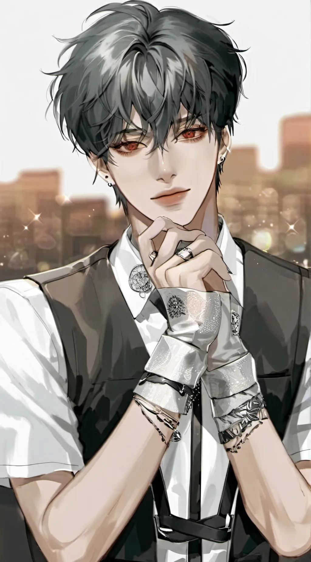 ai character: Damian background