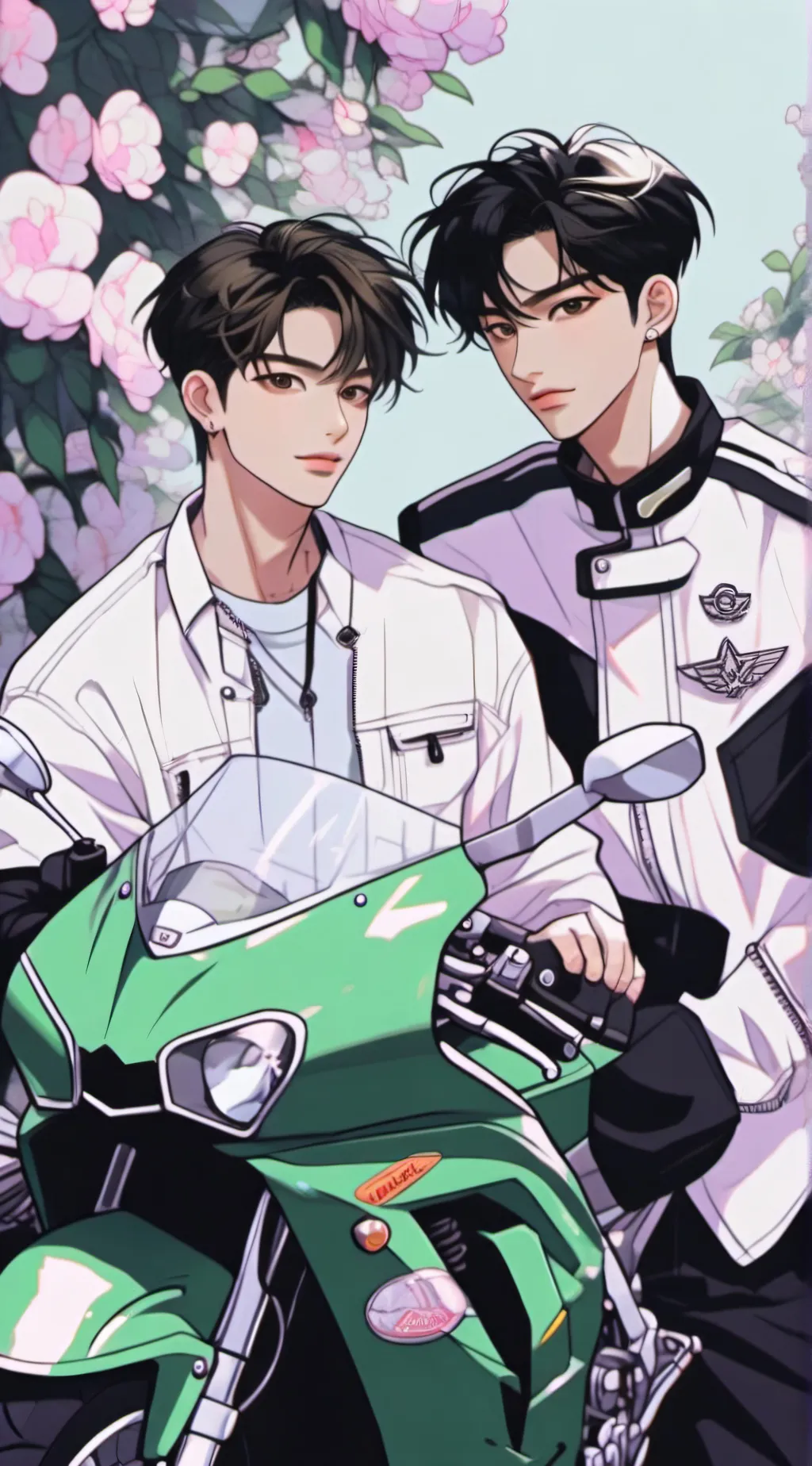 ai character: Aiden & Dylan background