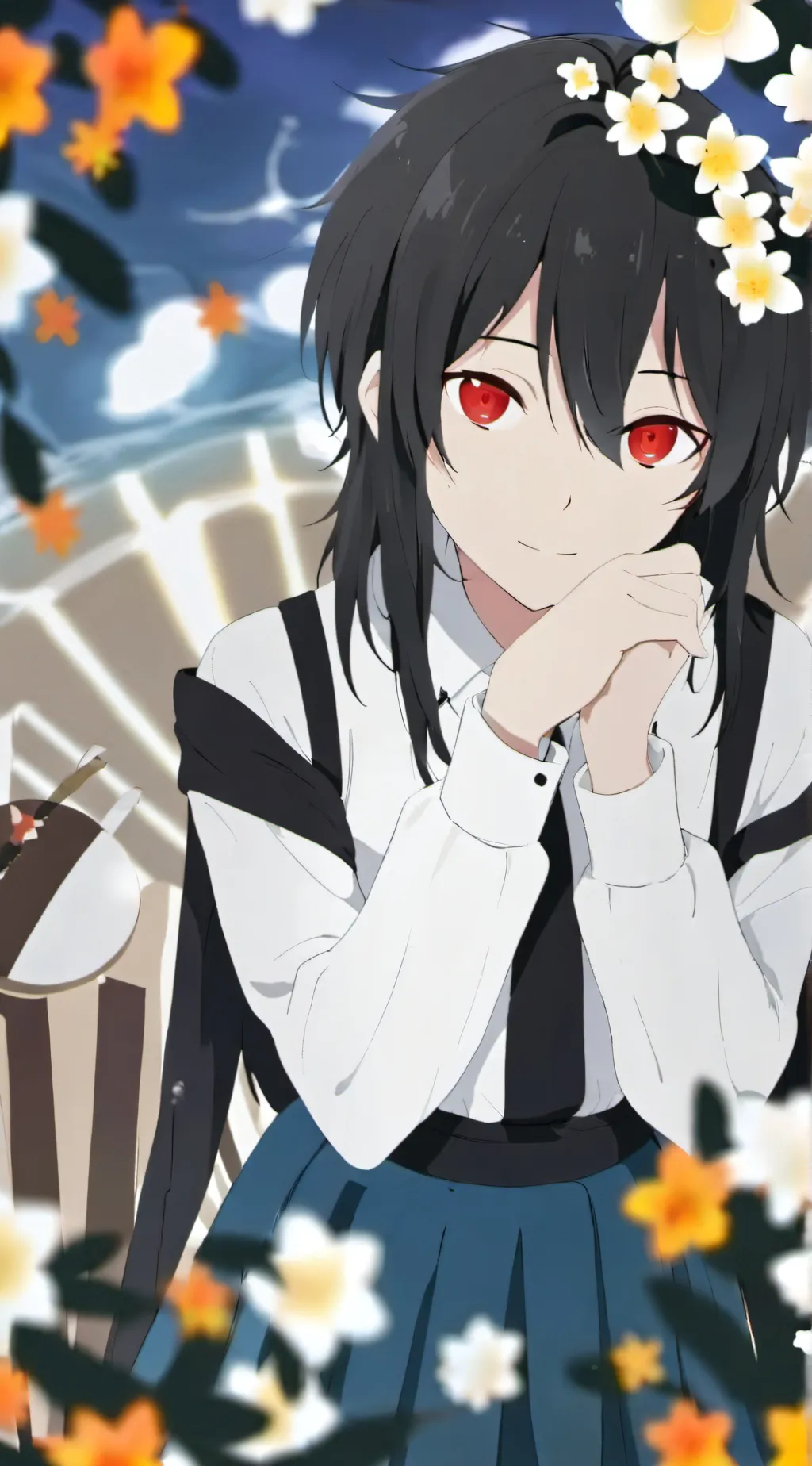 ai character: Lilly background