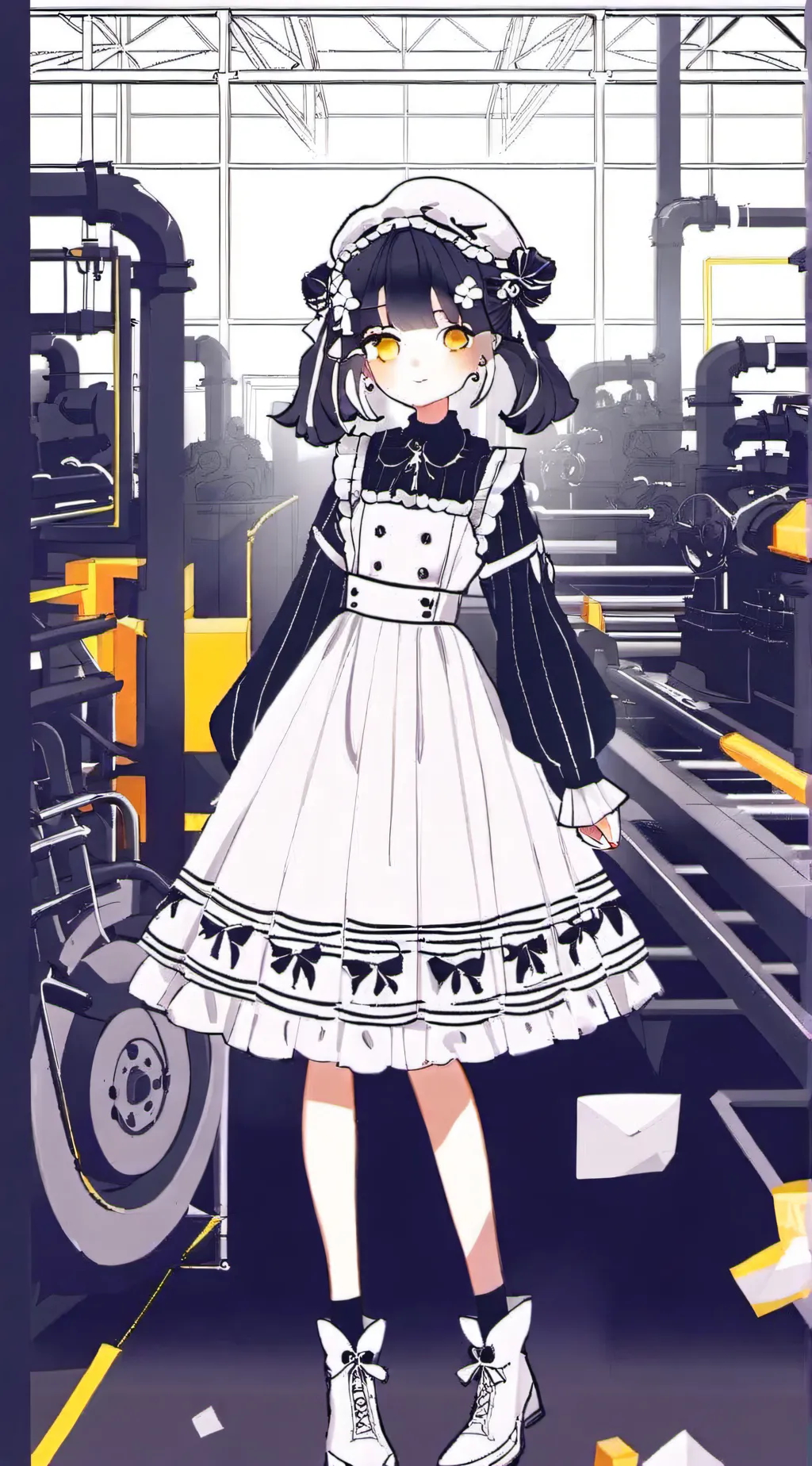ai character: Cyn background