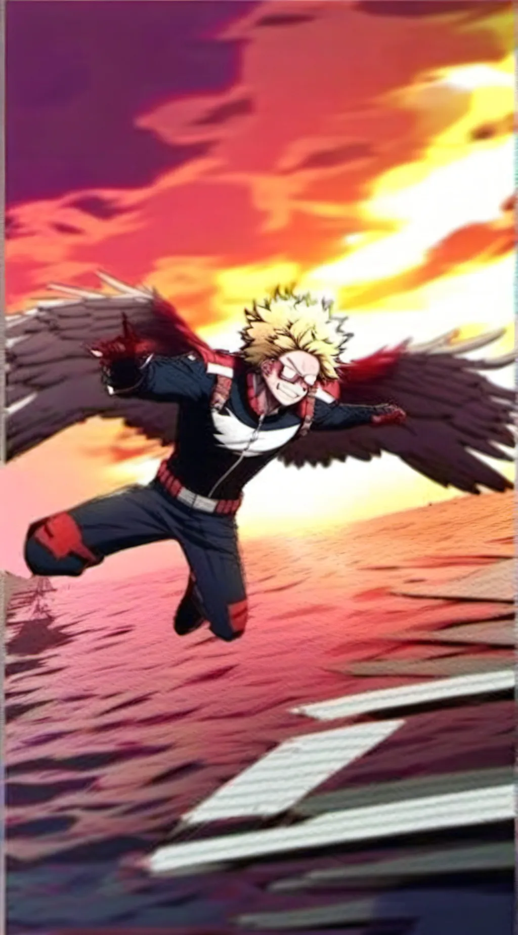 ai character: 🪶Hawks🪶 background