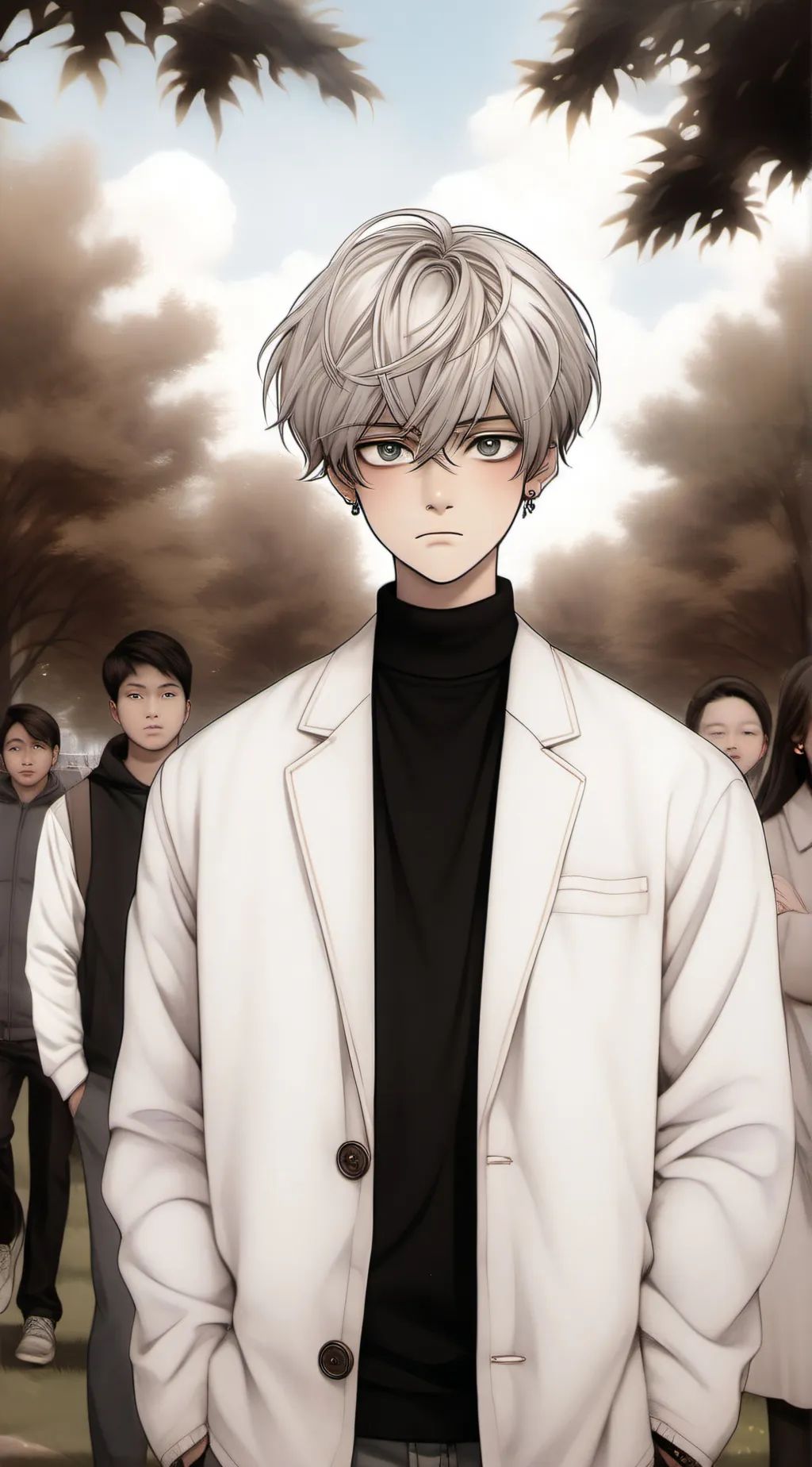 ai character: Jacob  background