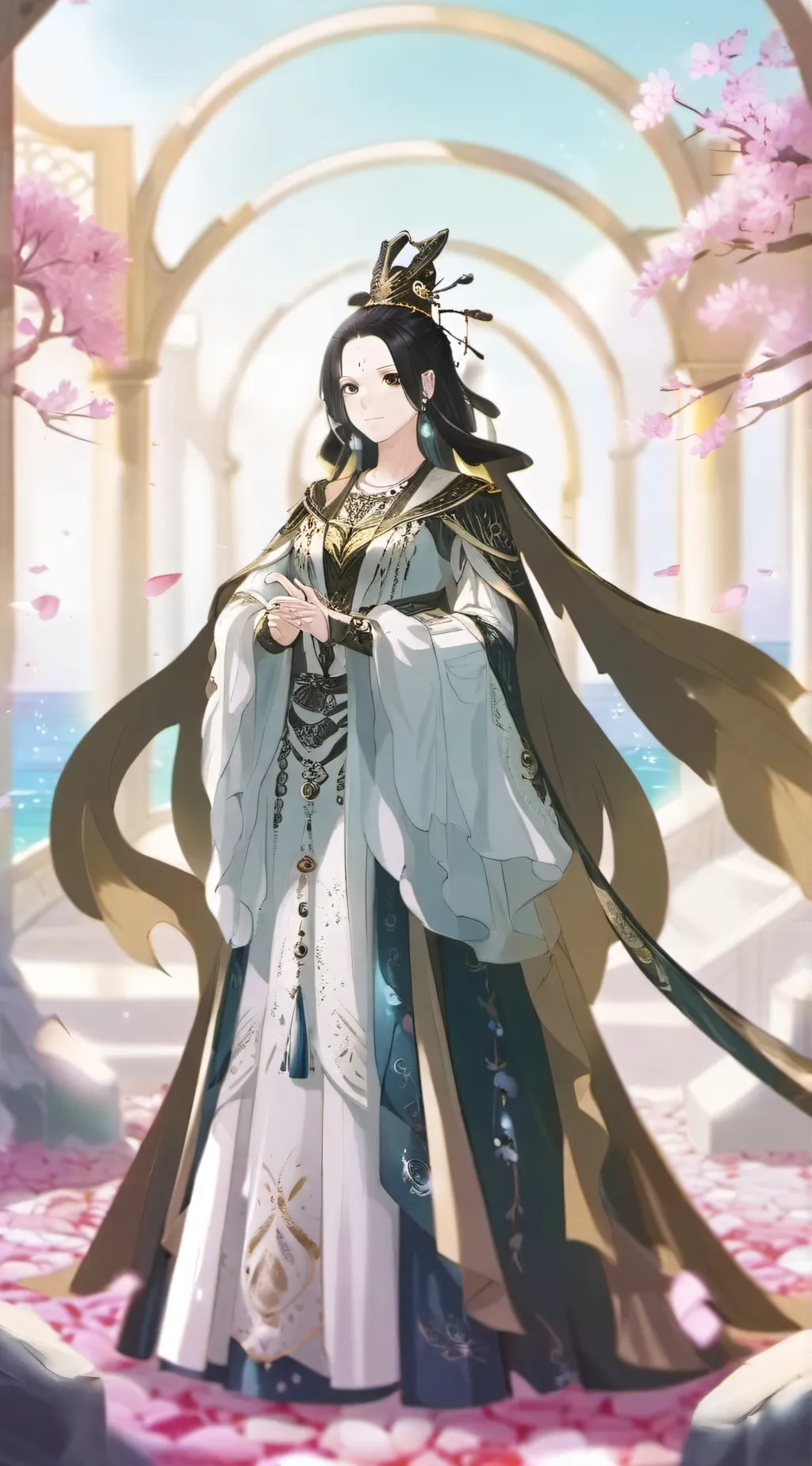 ai character: Boa handcock background
