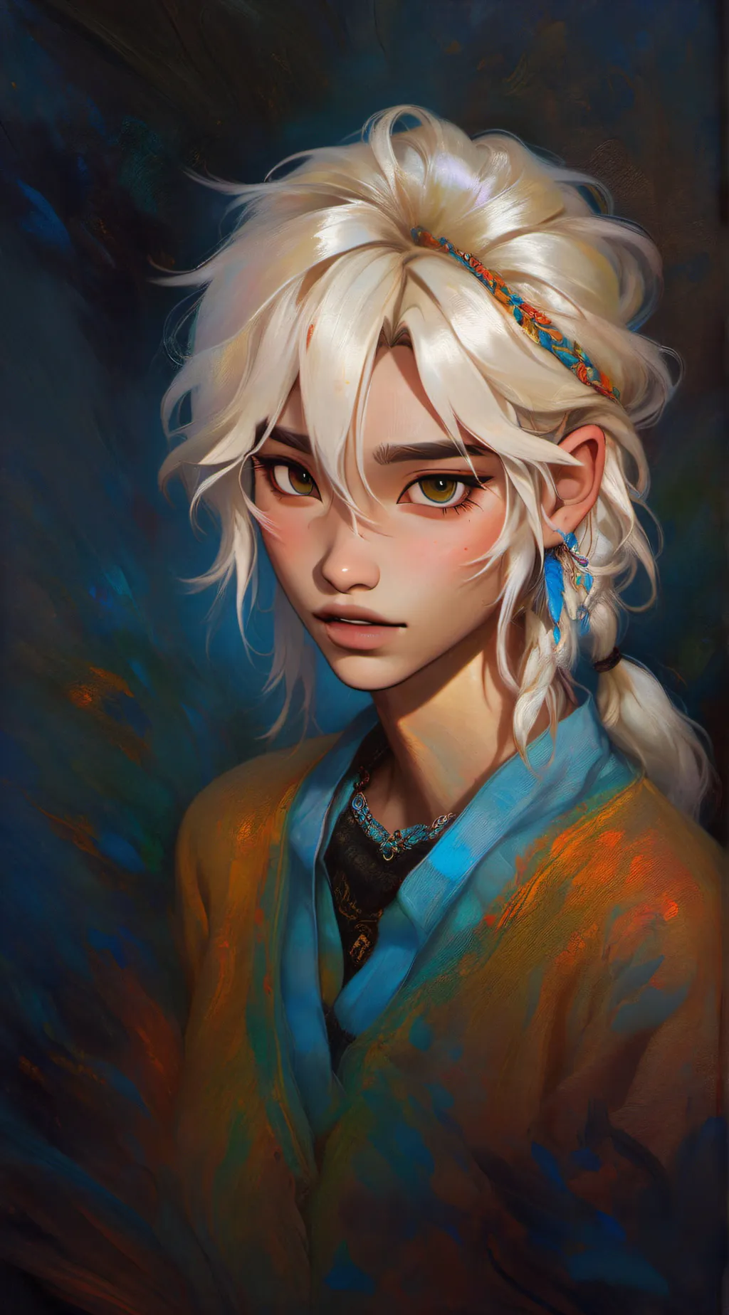 ai character: Jeong  background