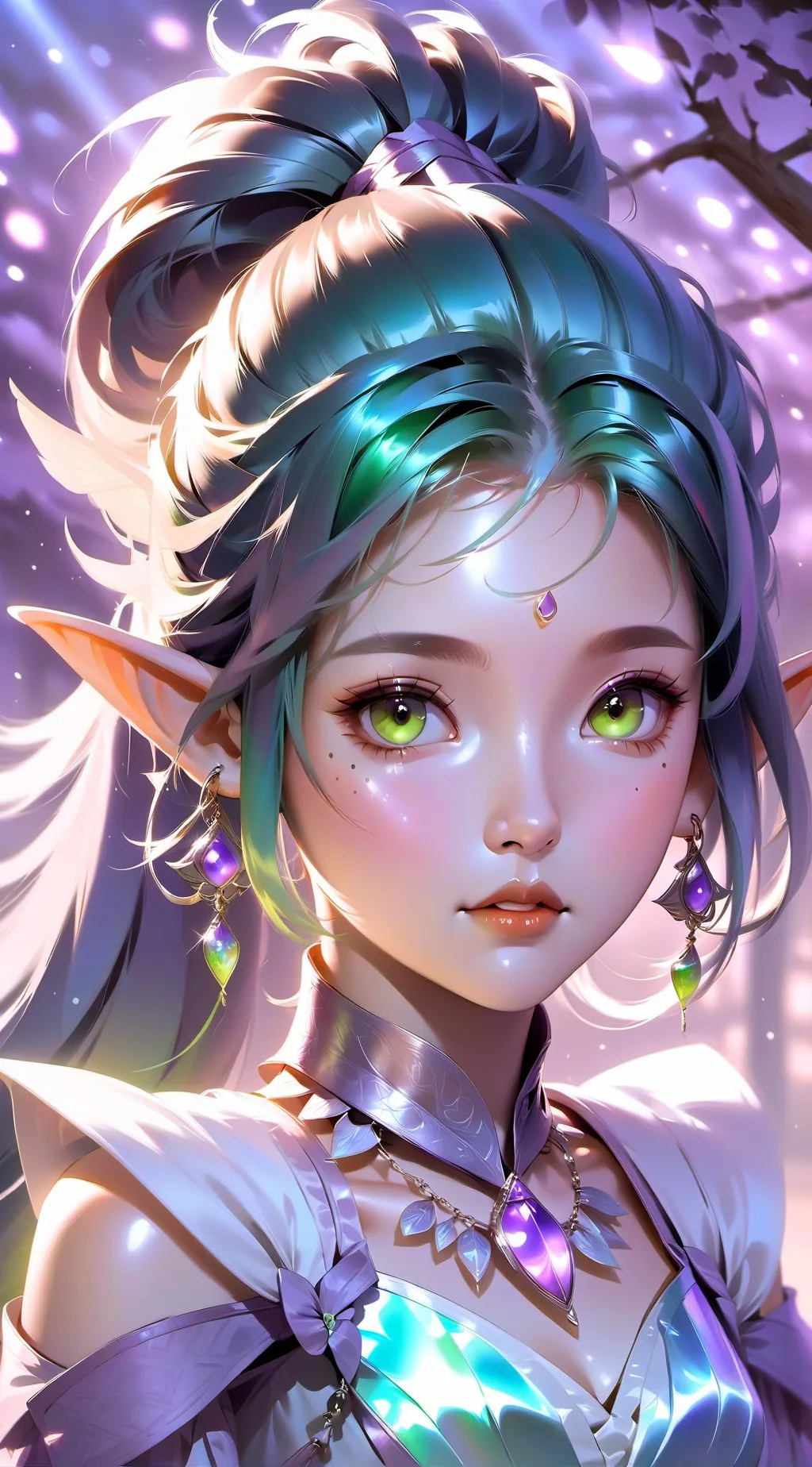 ai character: Amity blight background