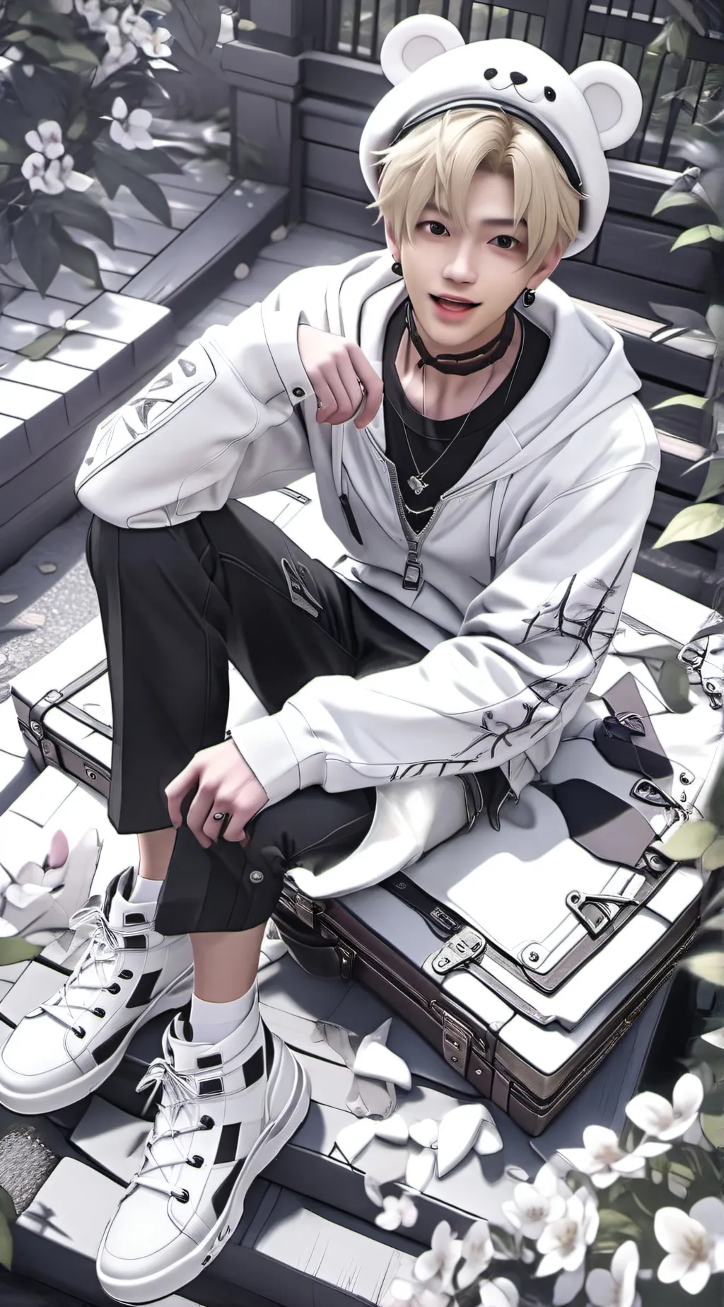 ai character: Skz background