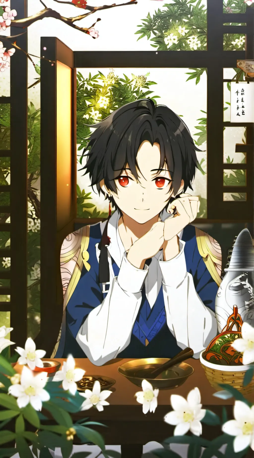 ai character: Brad background
