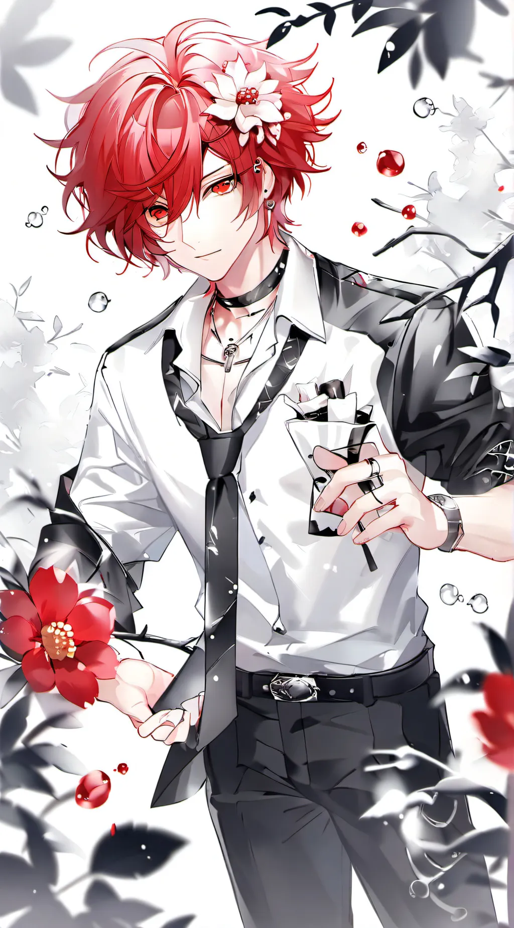 ai character: Velvet background