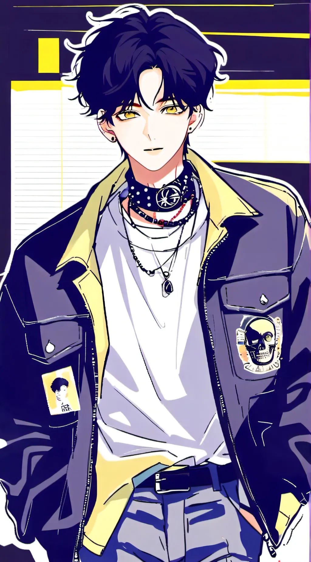 ai character: Vincent  background