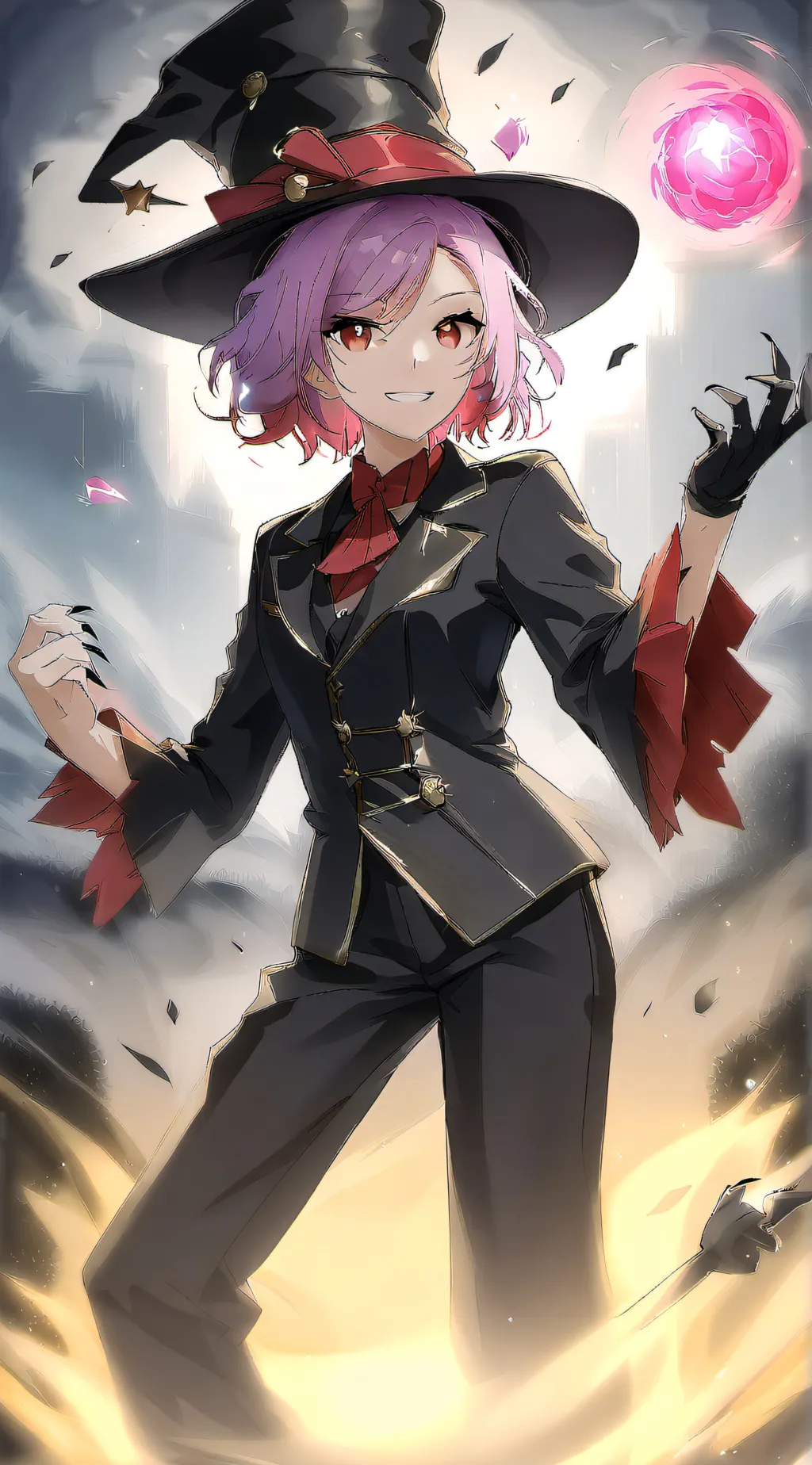 ai character: Rave background