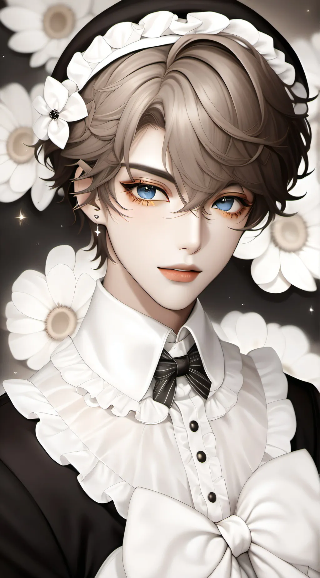 ai character: weird school background