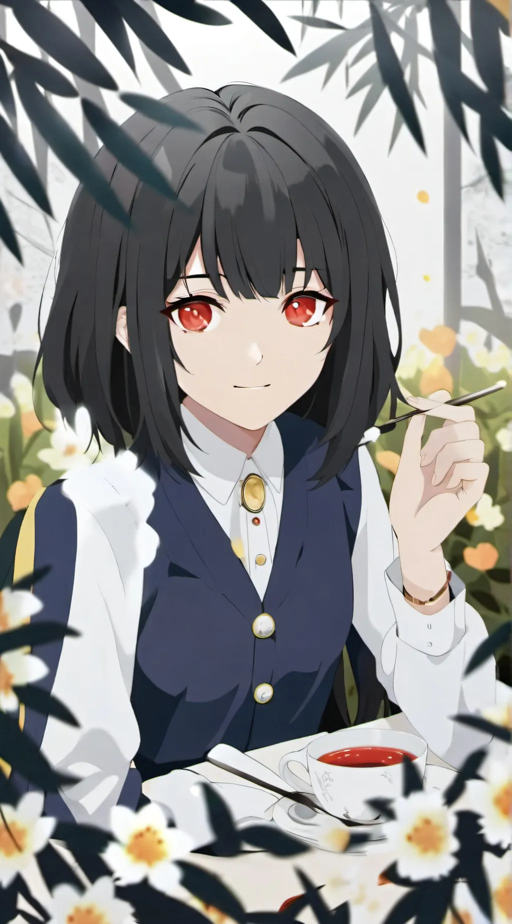 ai character: Maggie background