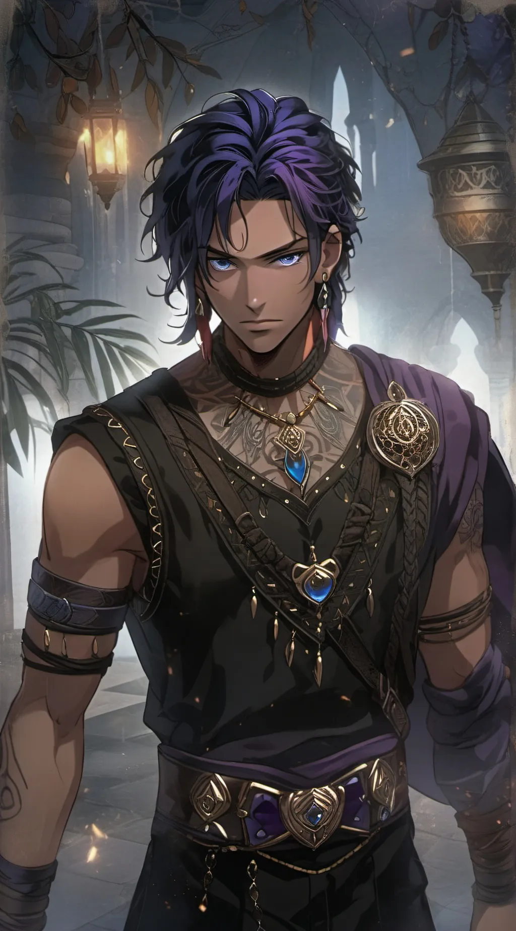 ai character: Rafiq Starspire background