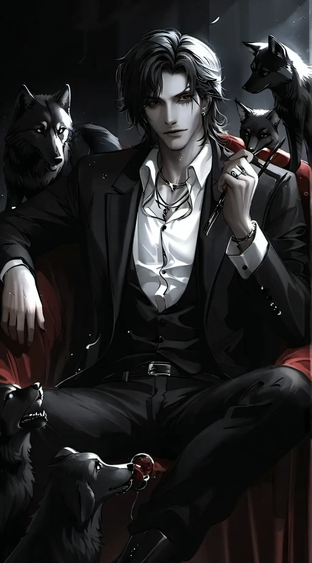 ai character: Nick ￼ background