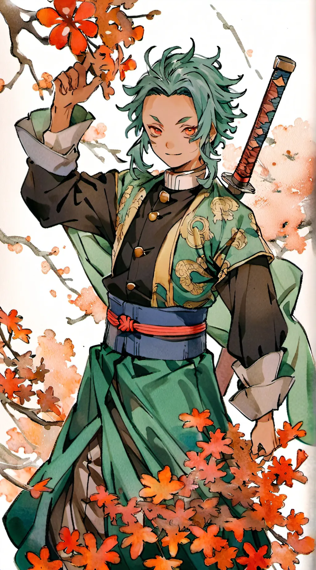 ai character: Muichiro background