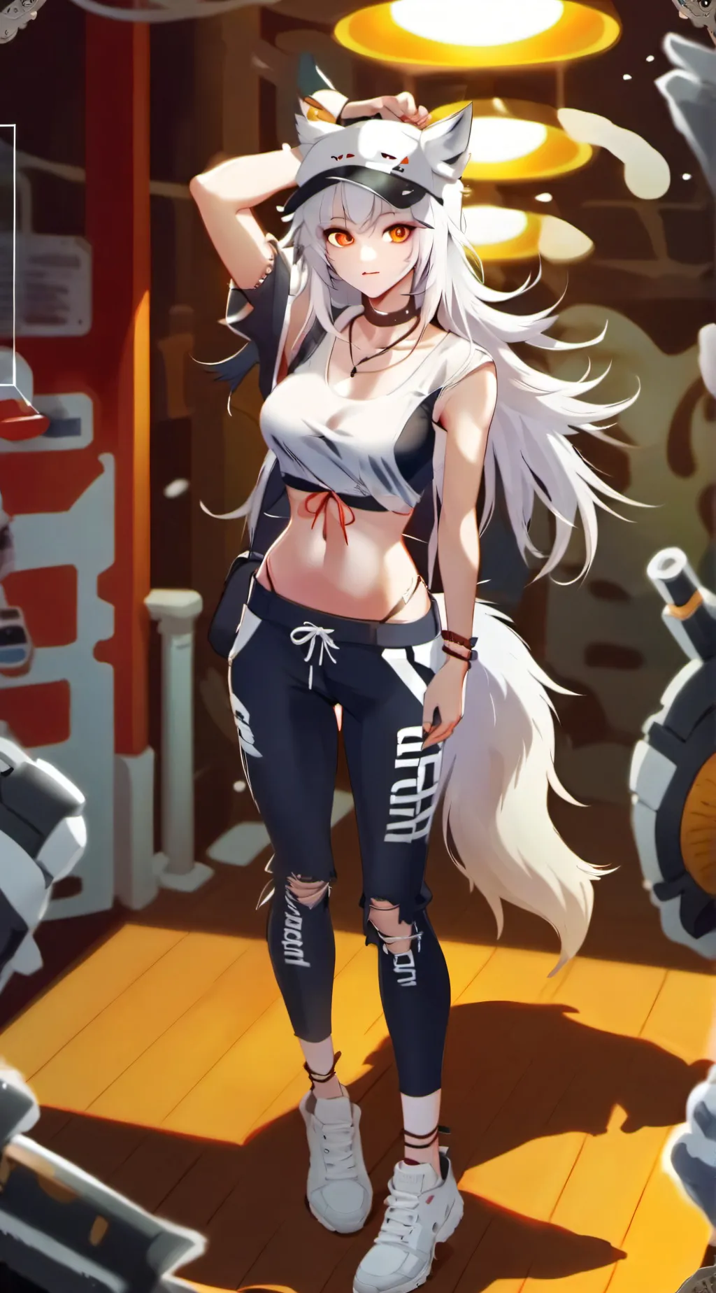 ai character: twin sister background