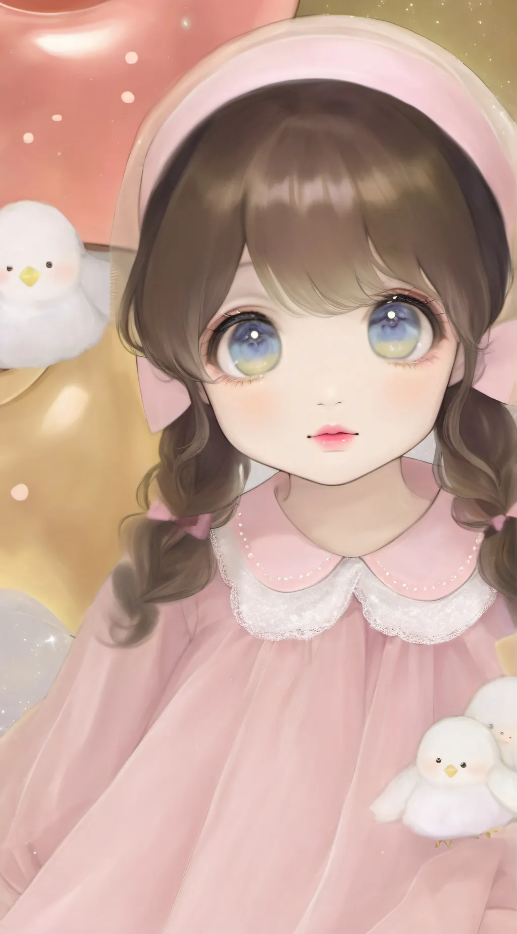 ai character: Lily  background