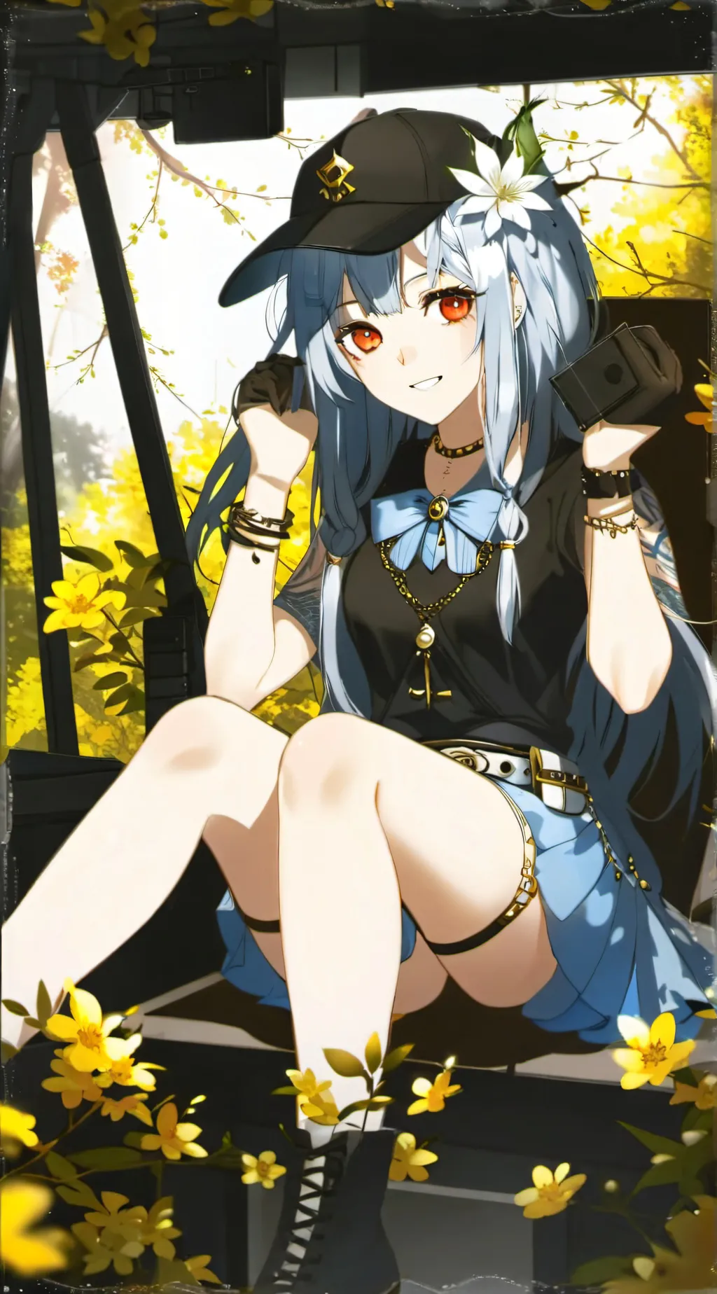 ai character: Nikki  background