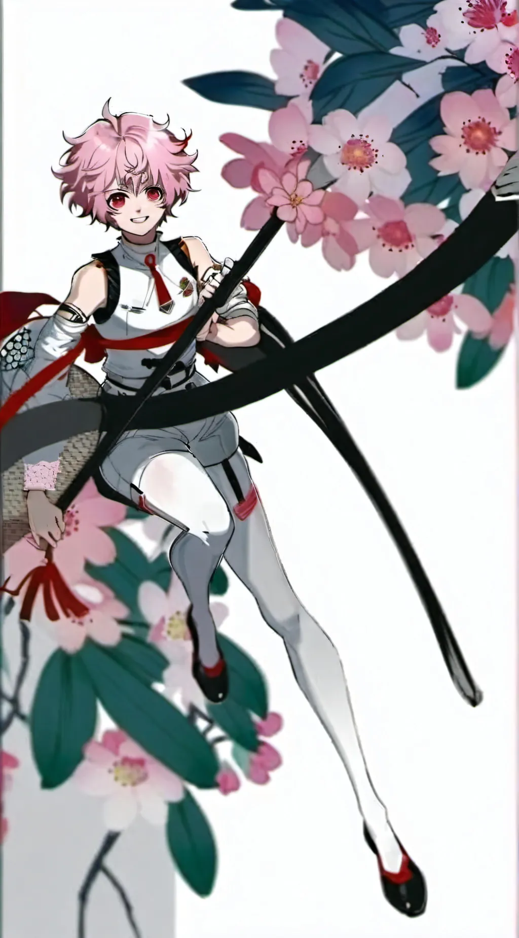 ai character: mina background