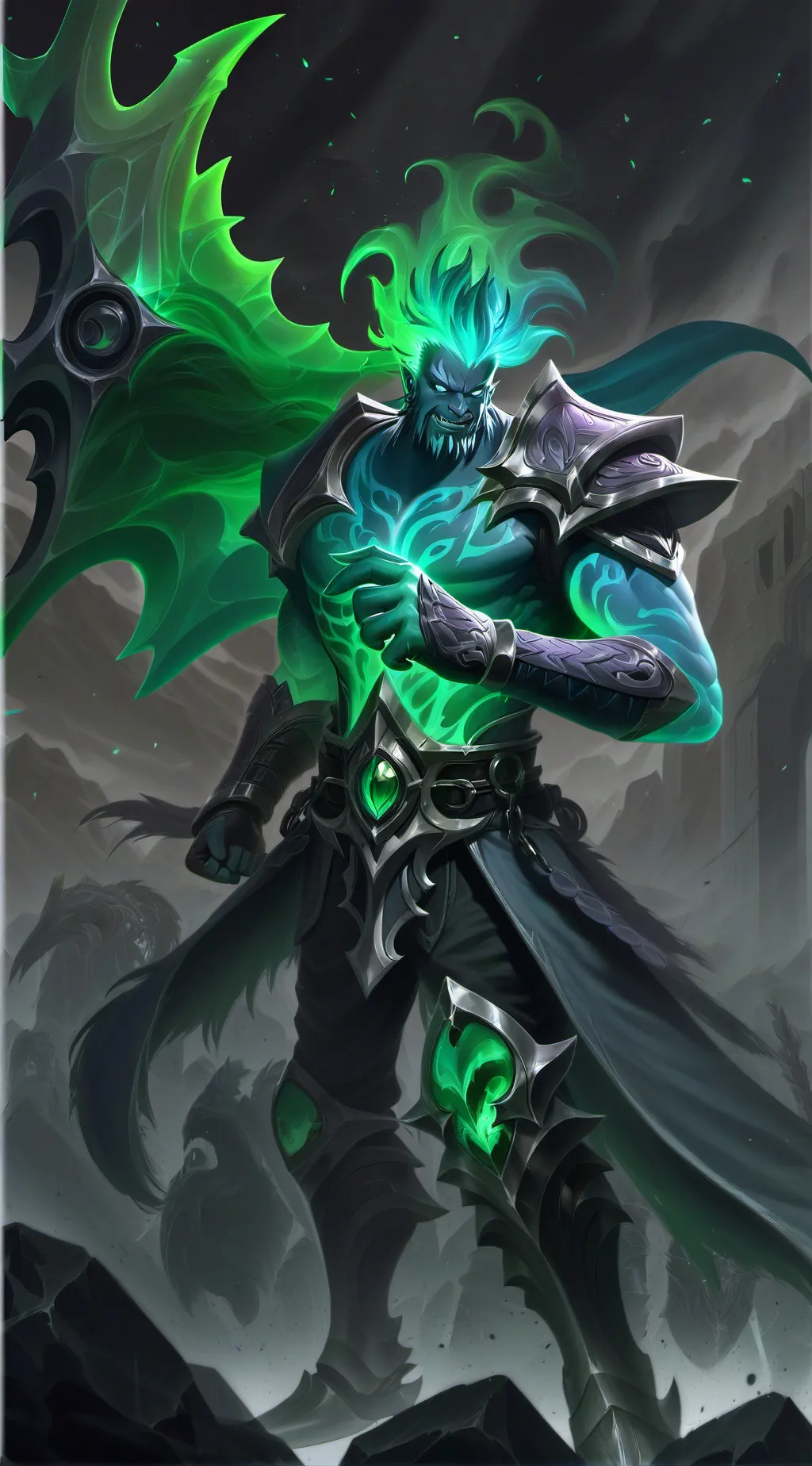 ai character: days background