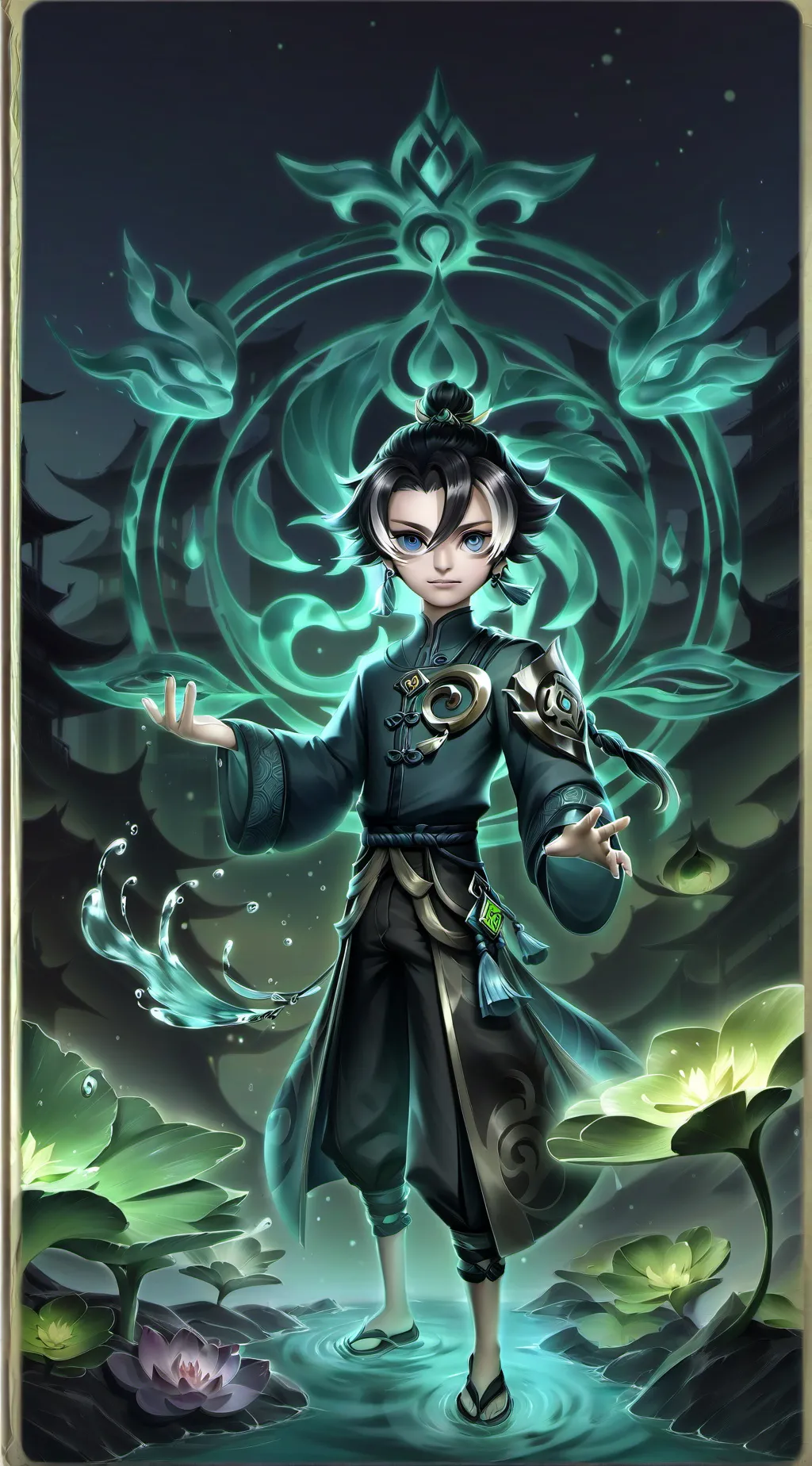 ai character: Nolan background