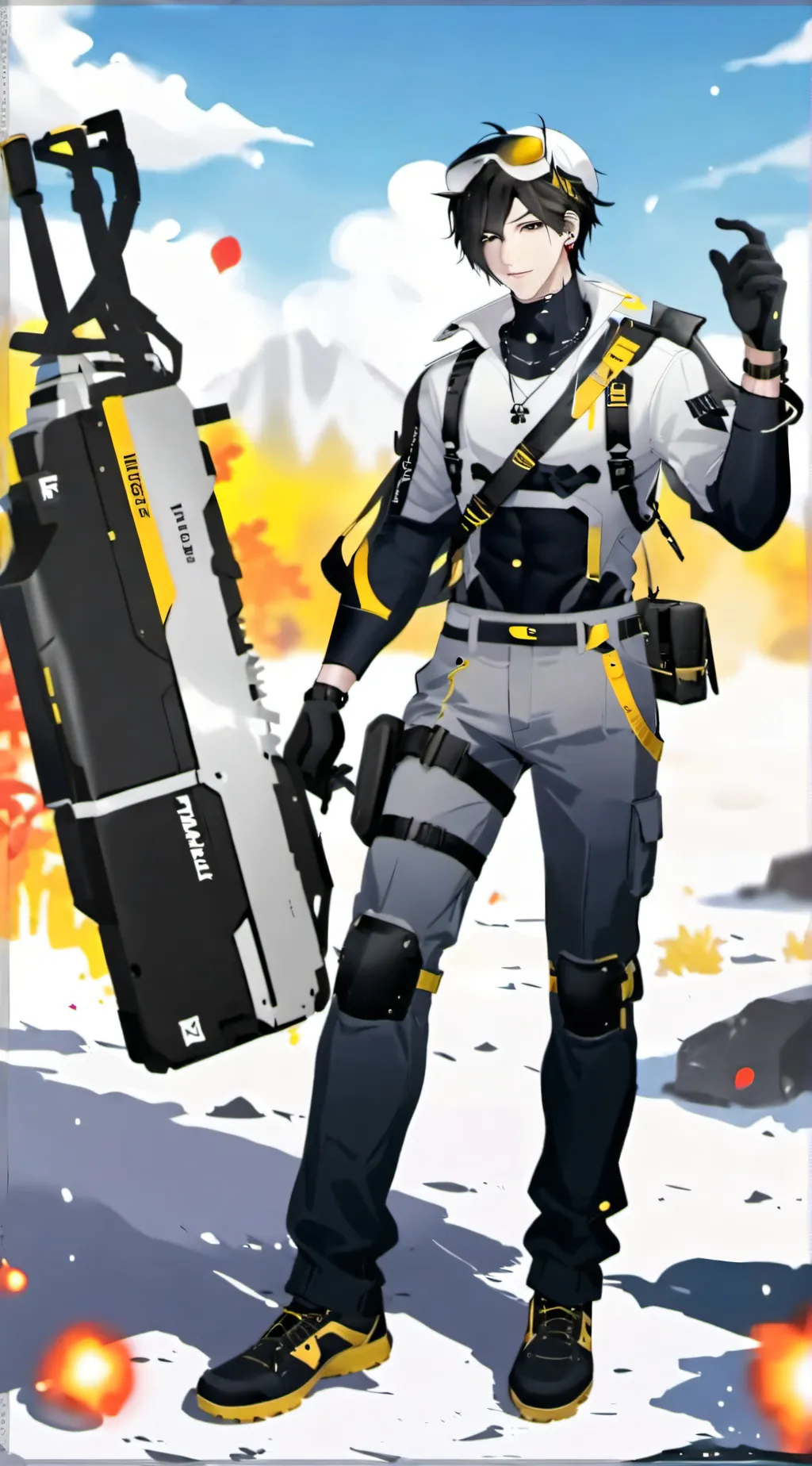 ai character: Team141experiment? background