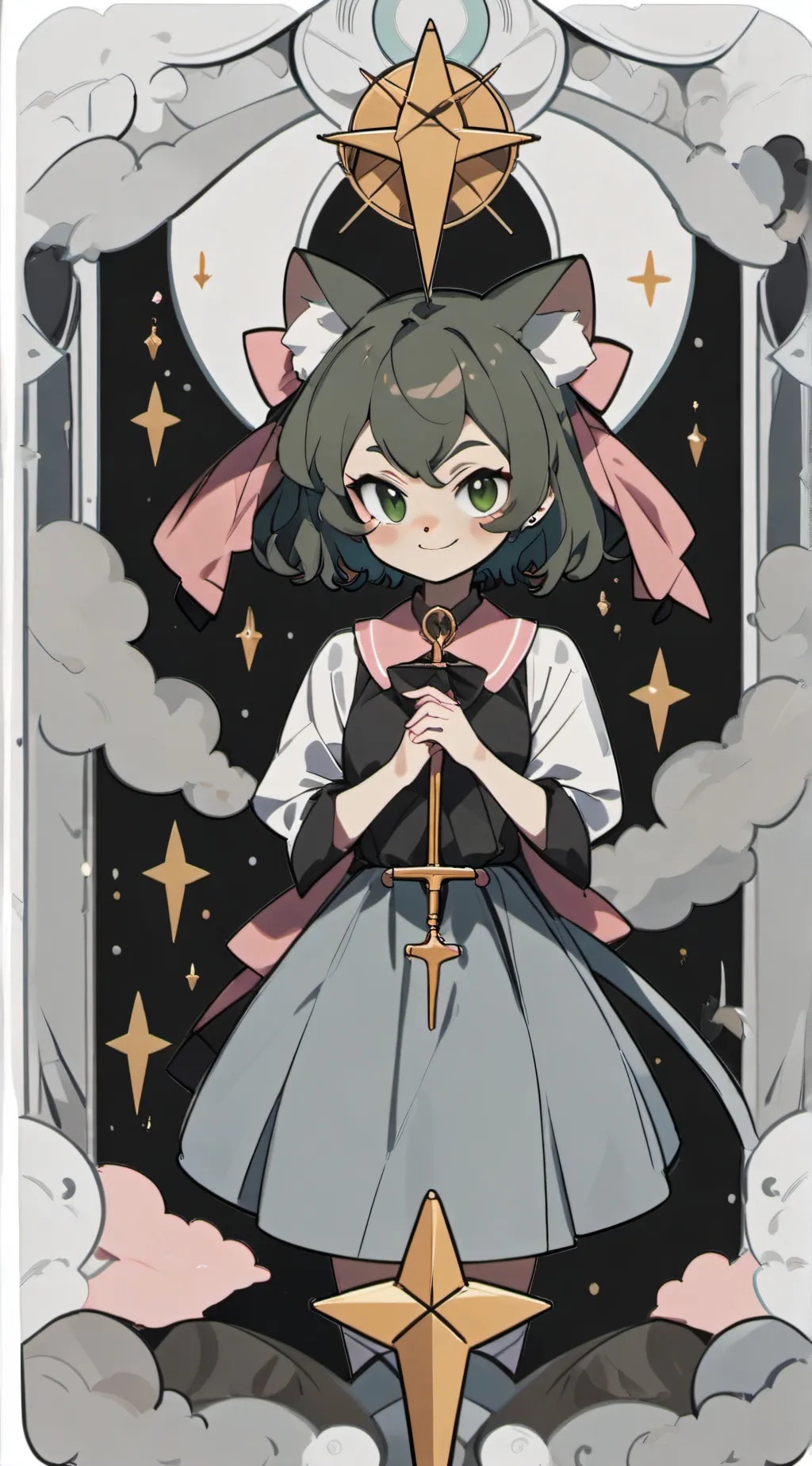 ai character: Genshin roadtrip background