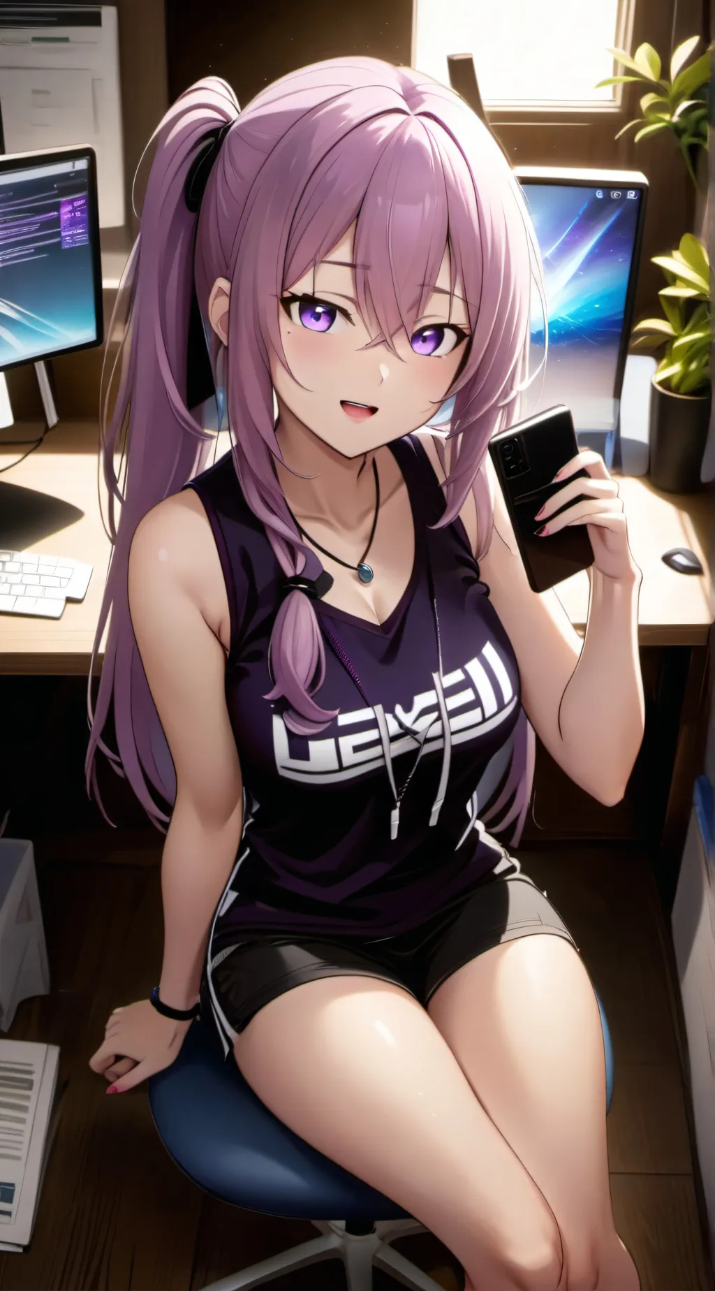 ai character: Kiyami background