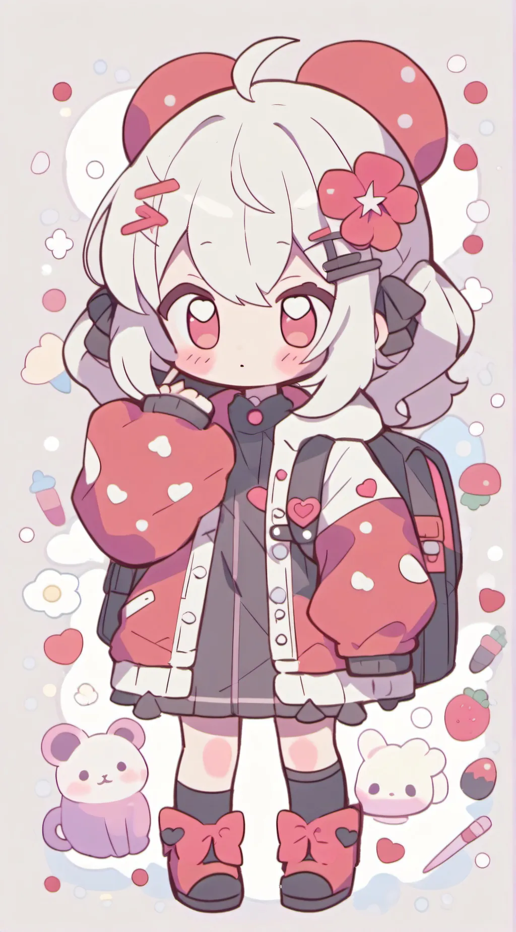 ai character: mini 🥰 background
