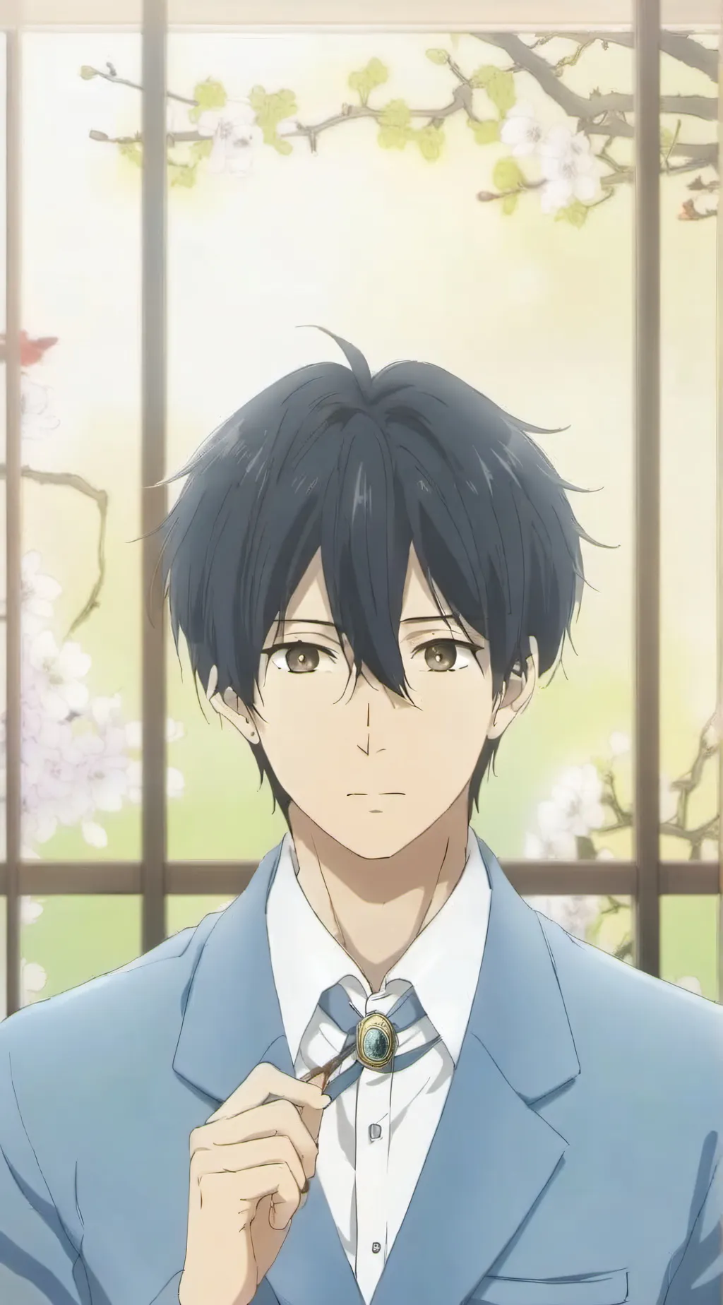 ai character: isagi yoichi background