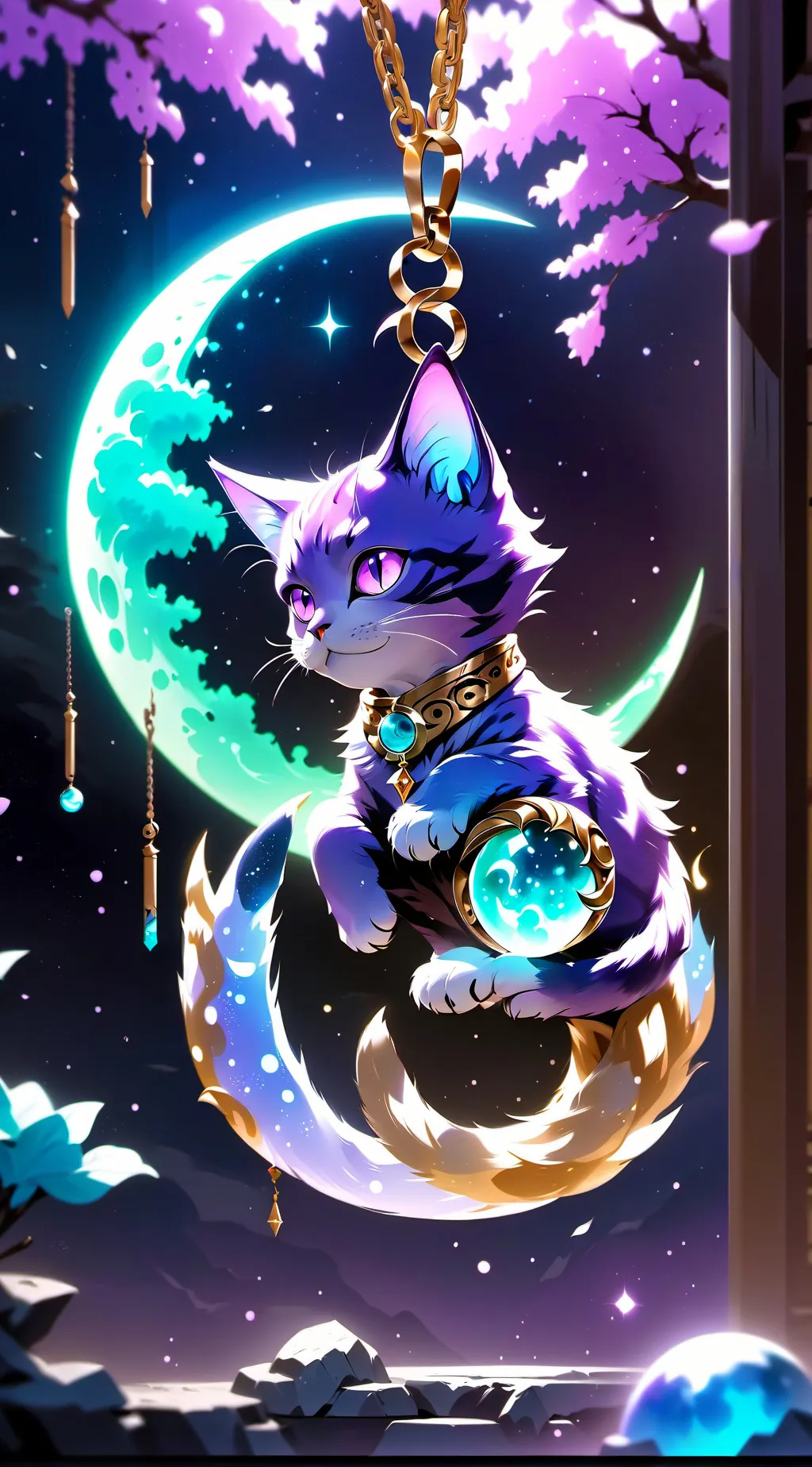 ai character: CatNap background