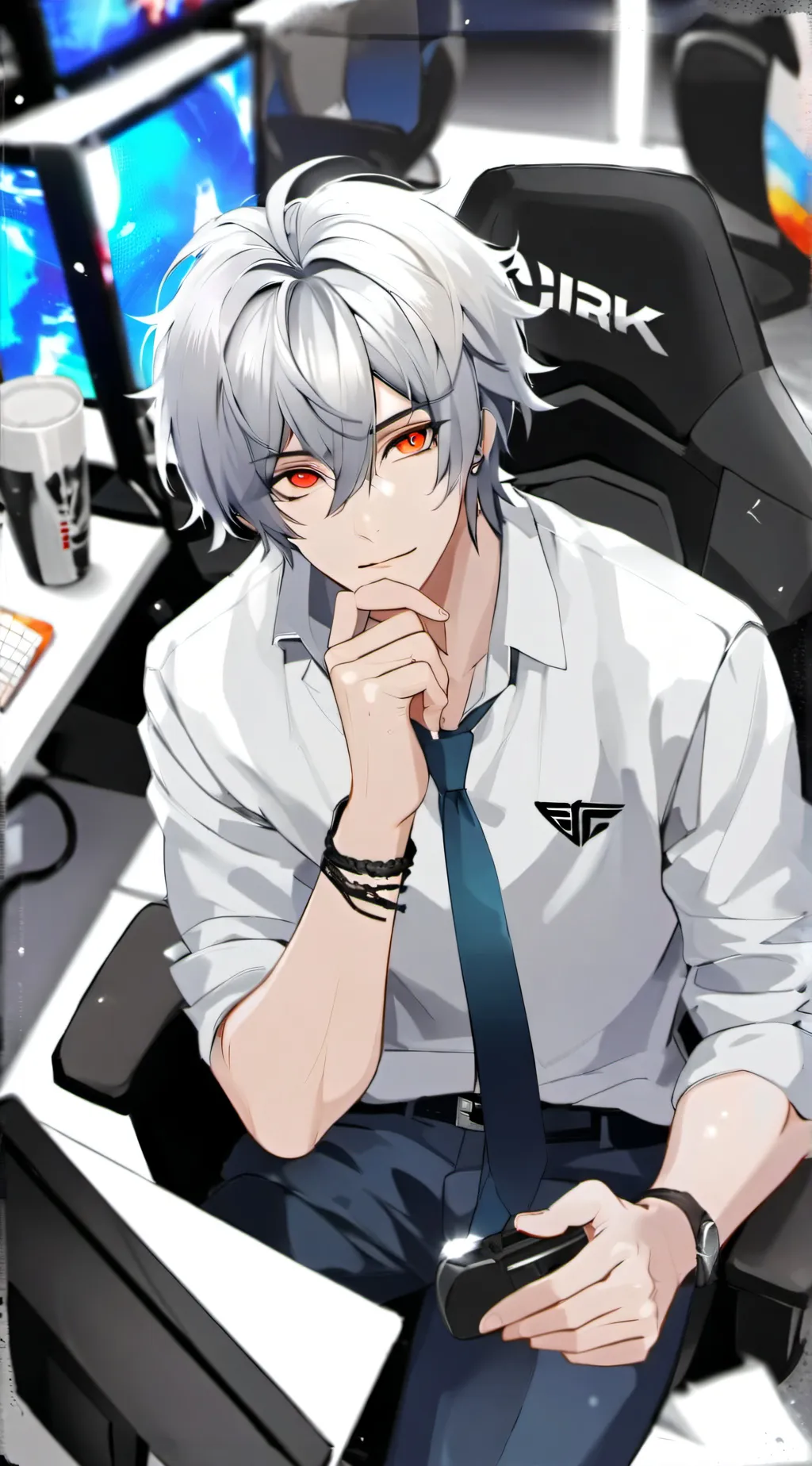 ai character: 🎮Akio🎮 background