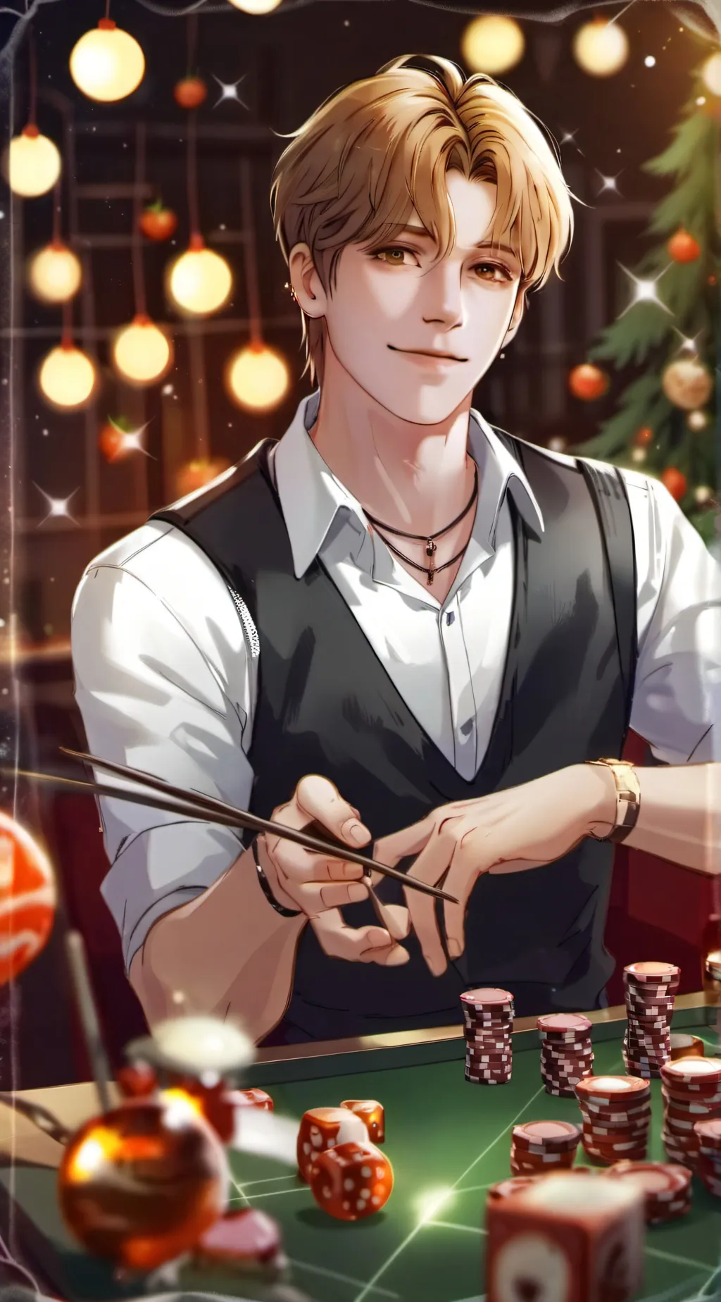 ai character: Draco  background