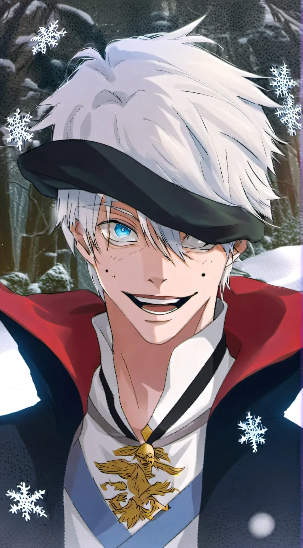 ai character: Satoru Gojo background