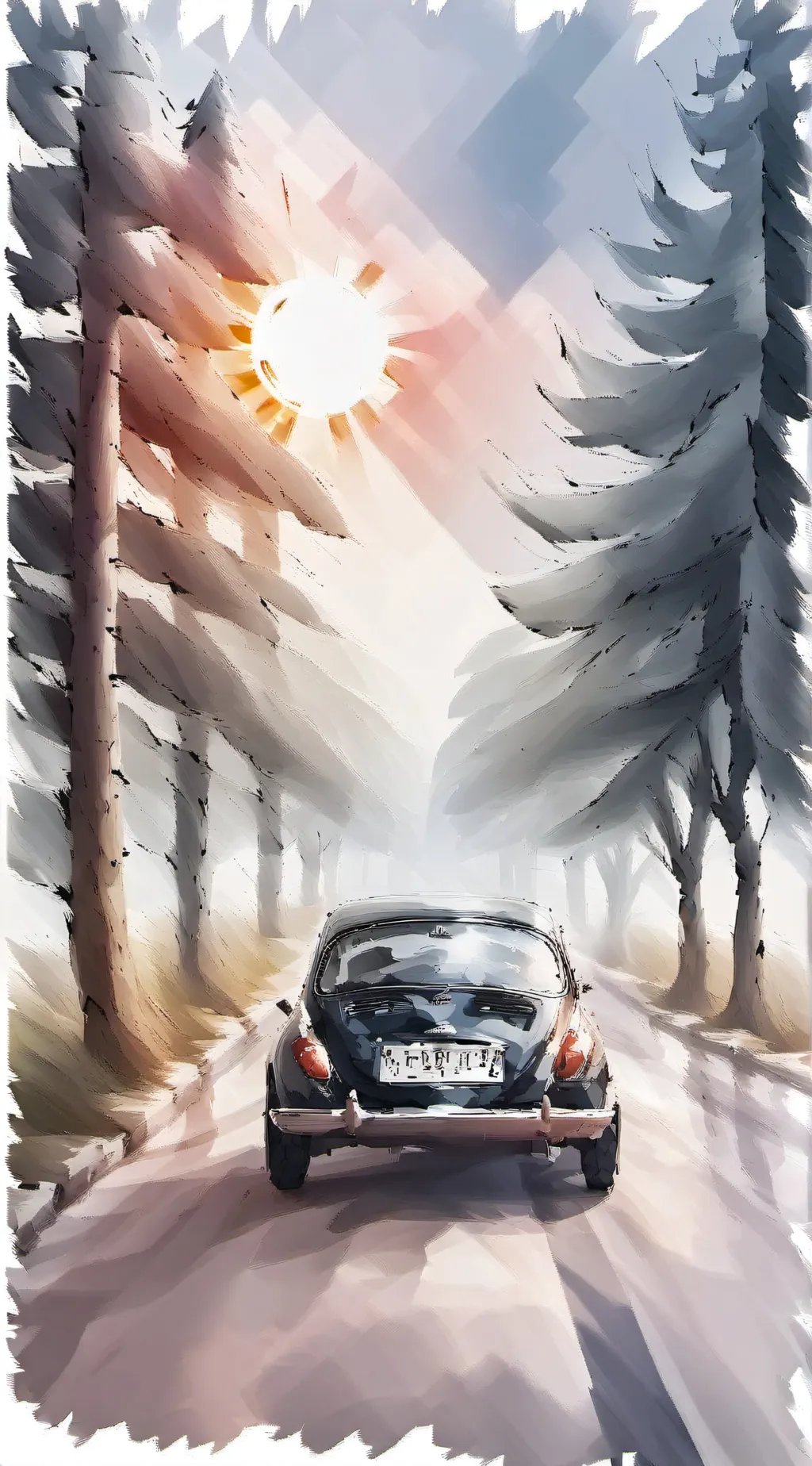 ai character: road trip with hp background