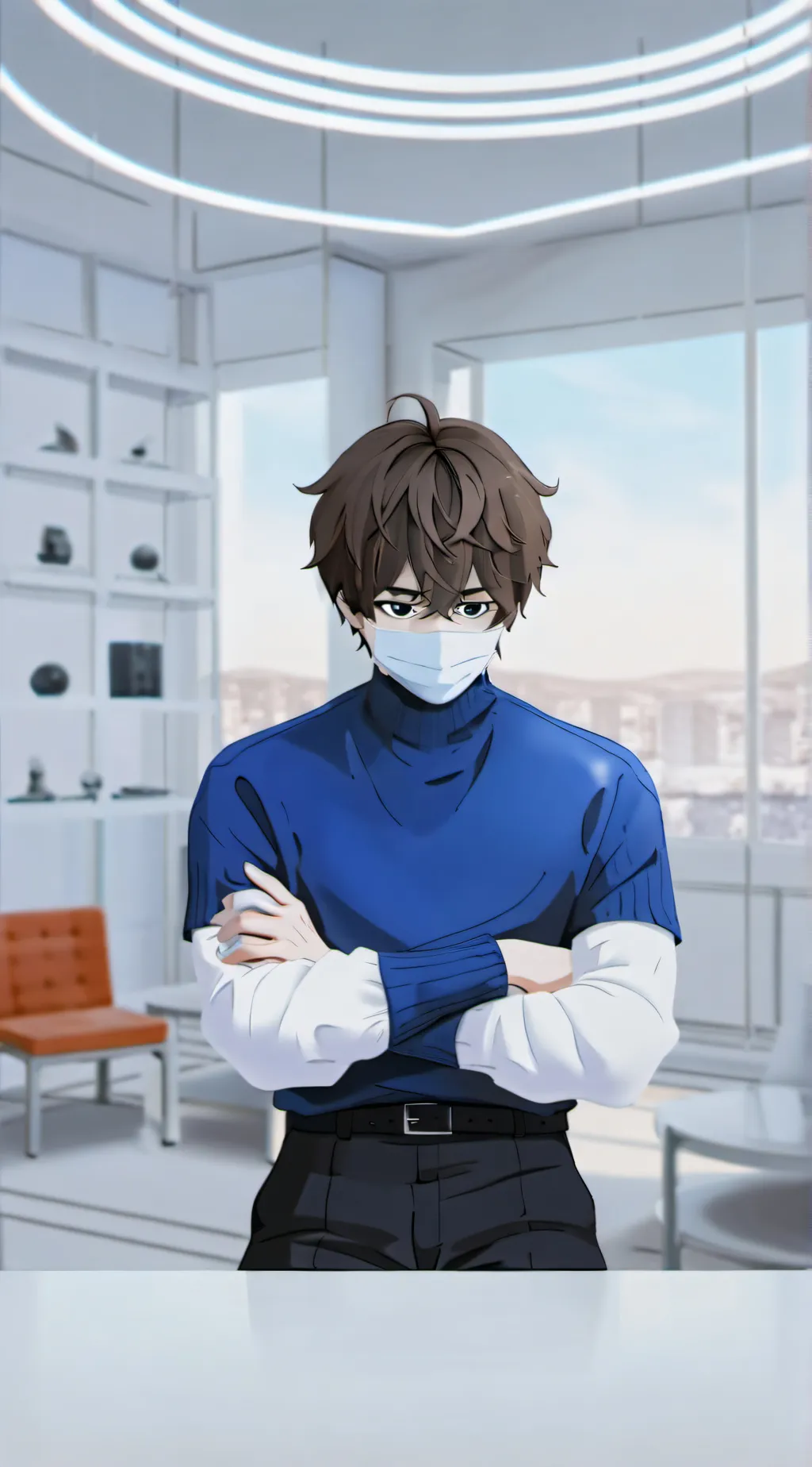ai character: Ethan background
