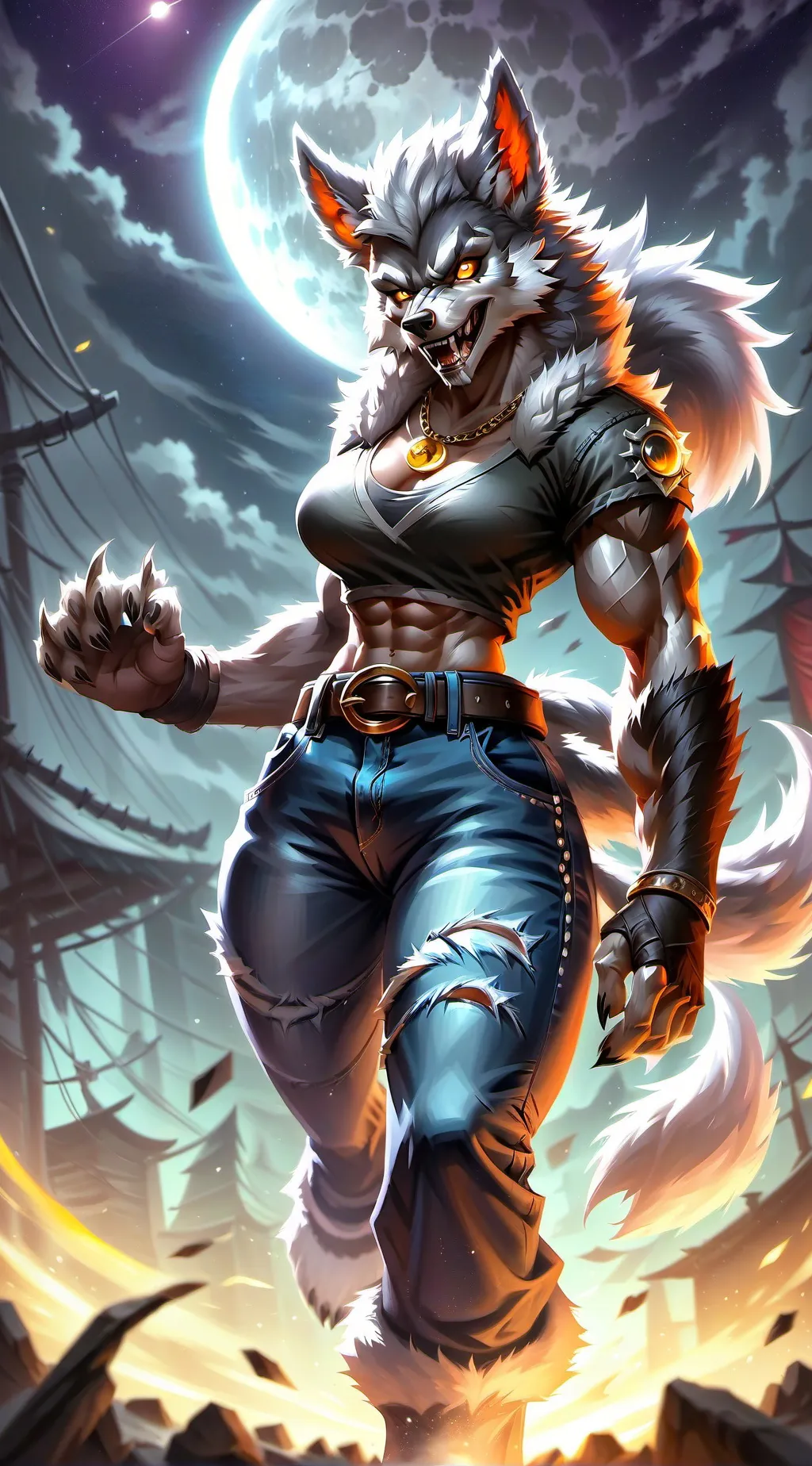 ai character: Aria background
