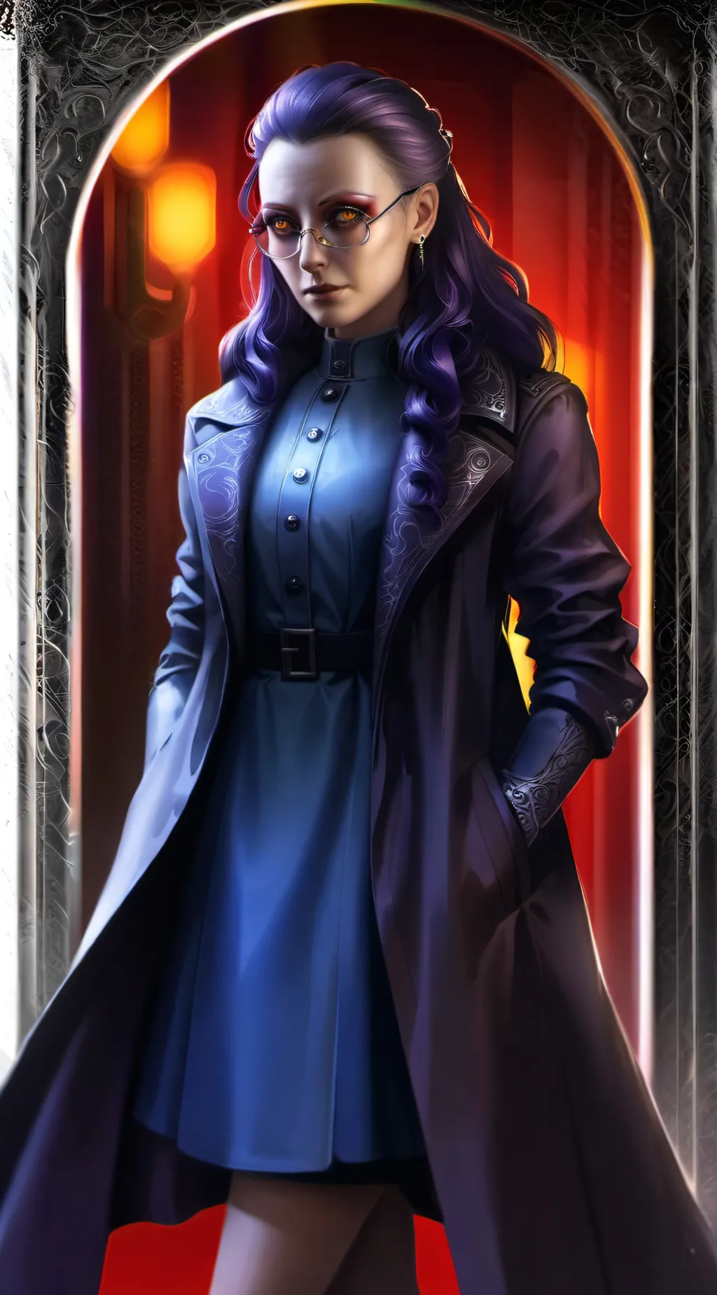 ai character: Detective N  background